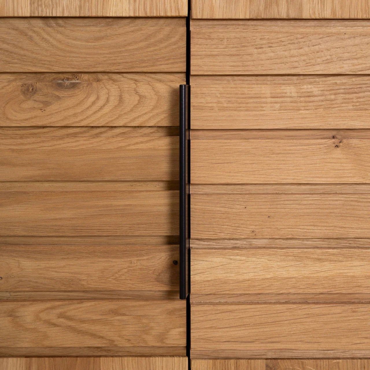 Armoire 2 portes en bois massif de chêne Runa - NordicStory - Image 5