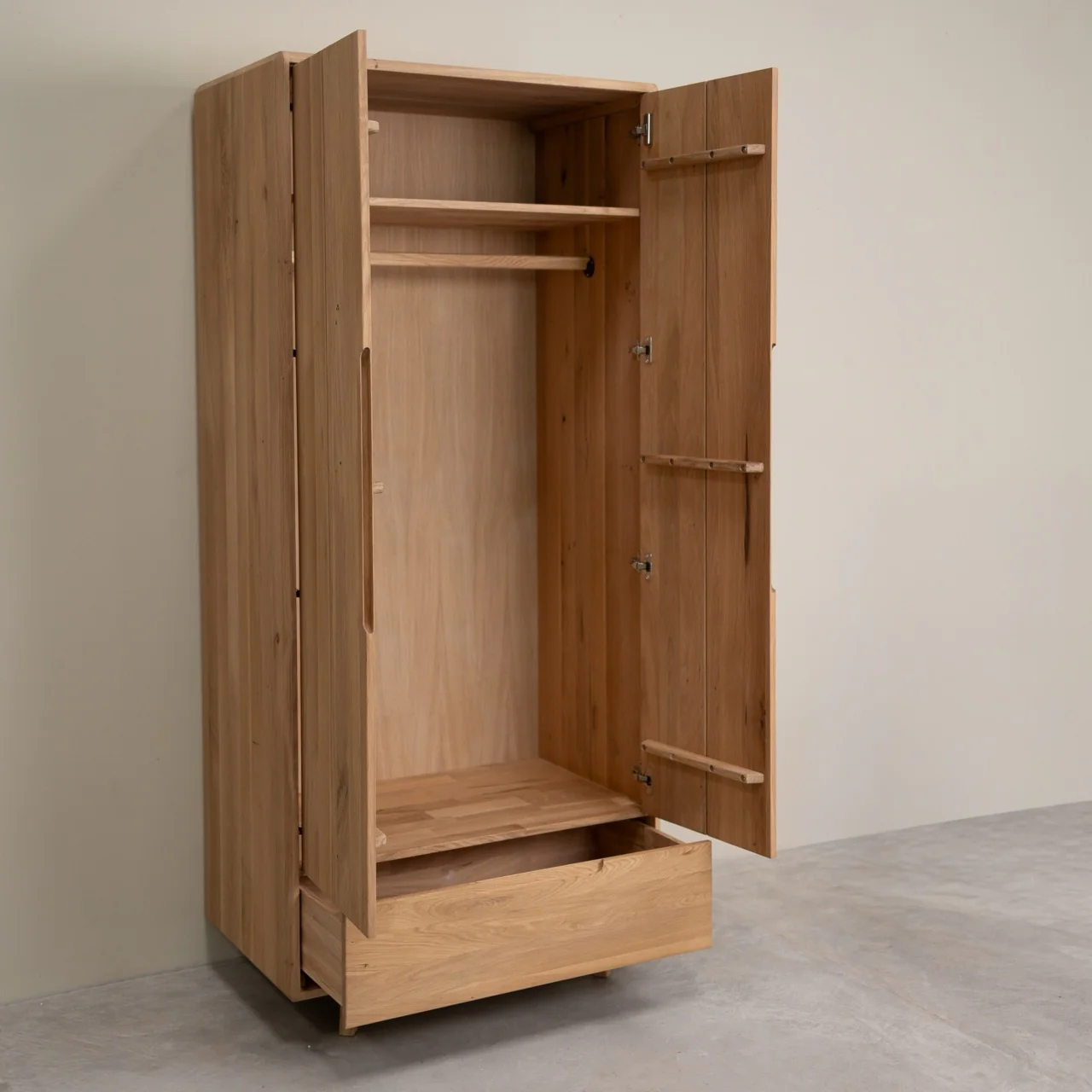 Armoire 2 portes en bois massif Suède - NordicStory - Image 3