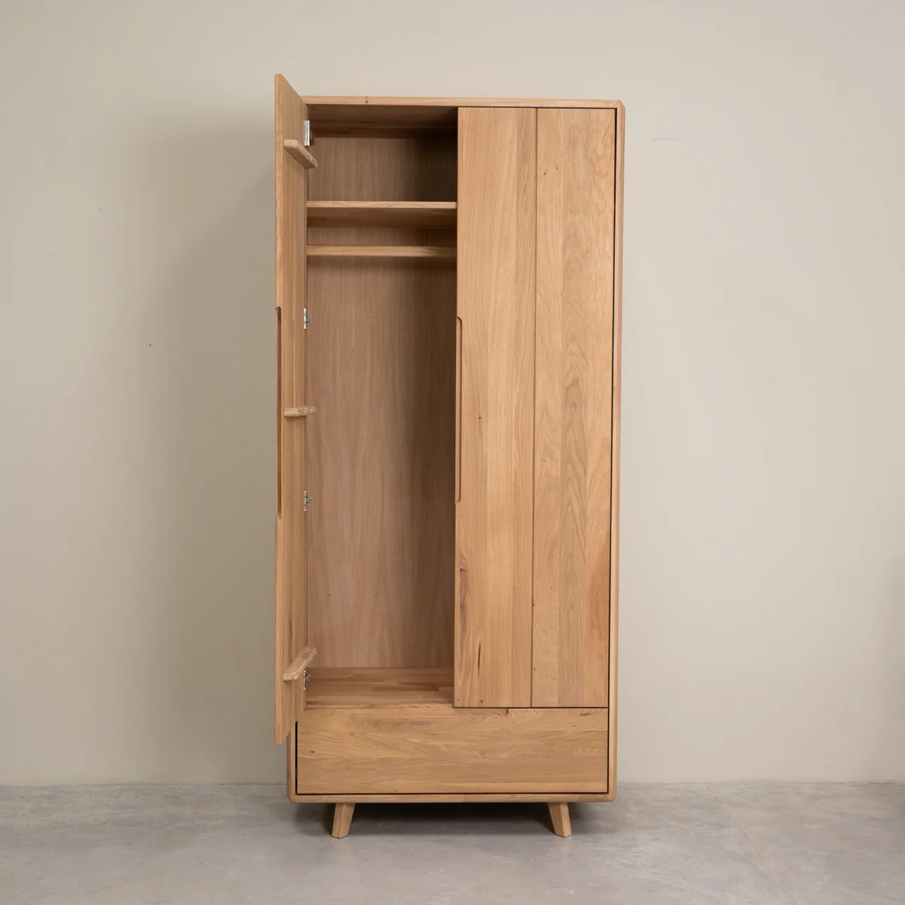 Armoire 2 portes en bois massif Suède - NordicStory - Image 4