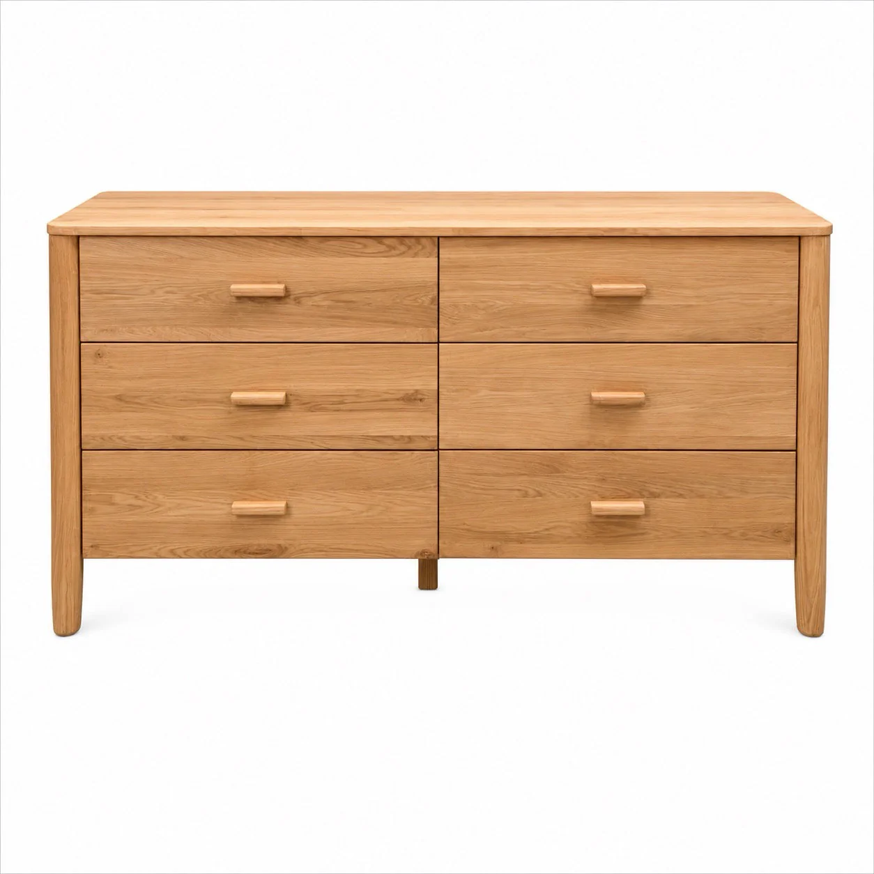 Buffet commode en bois massif de chêne AURA - VESKOR - Image 2