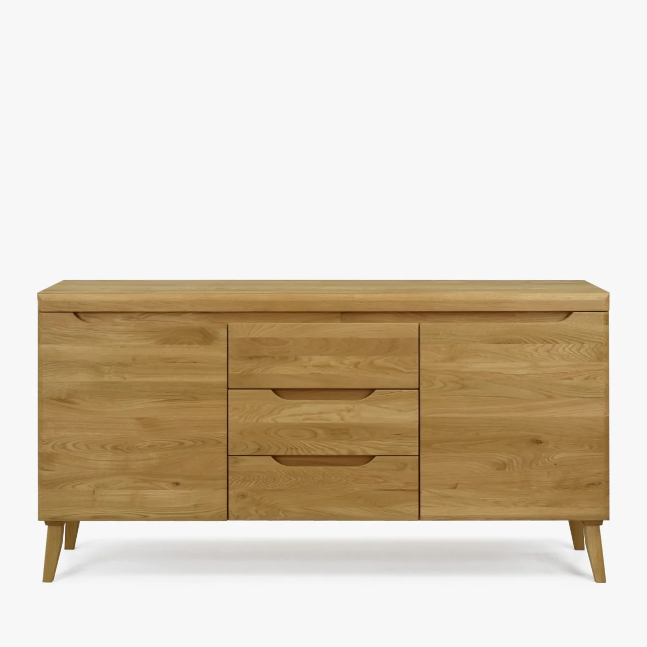 Buffet en bois massif de chêne Milan 3 - NordicStory - Image 11