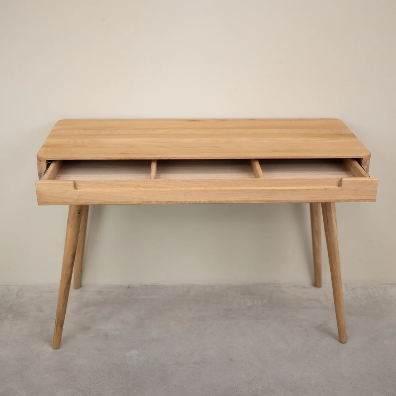 Bureau console en bois massif de chêne Escandi Atelier – NordicStory - Image 19