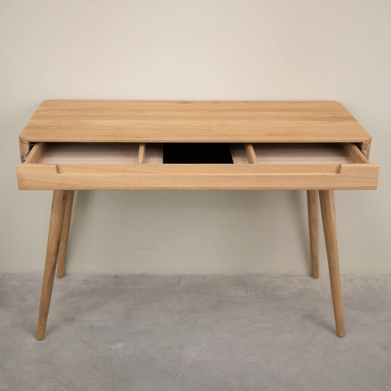 Bureau console en bois massif de chêne Escandi Atelier – NordicStory - Image 20