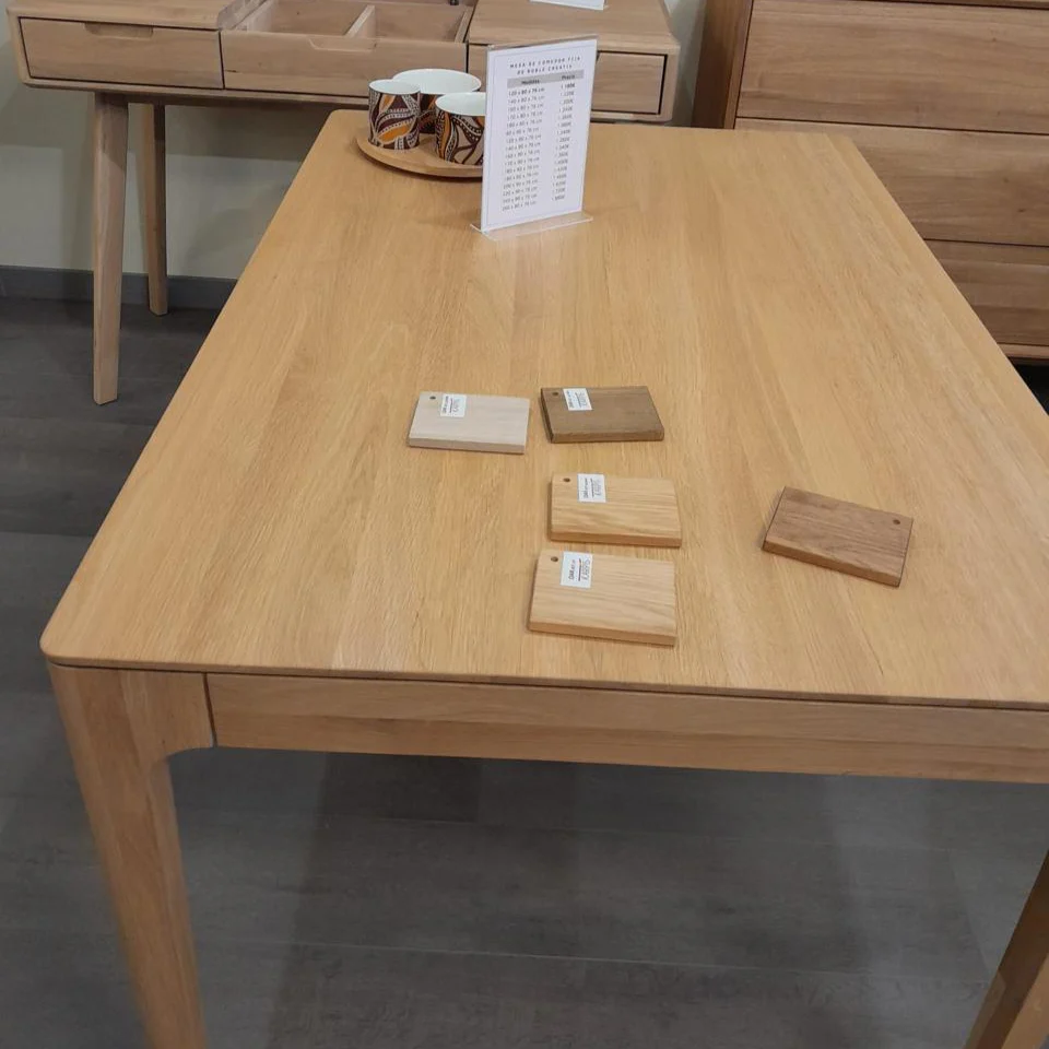 Table à manger fixe en bois massif CREATIV - VESKOR - Image 13