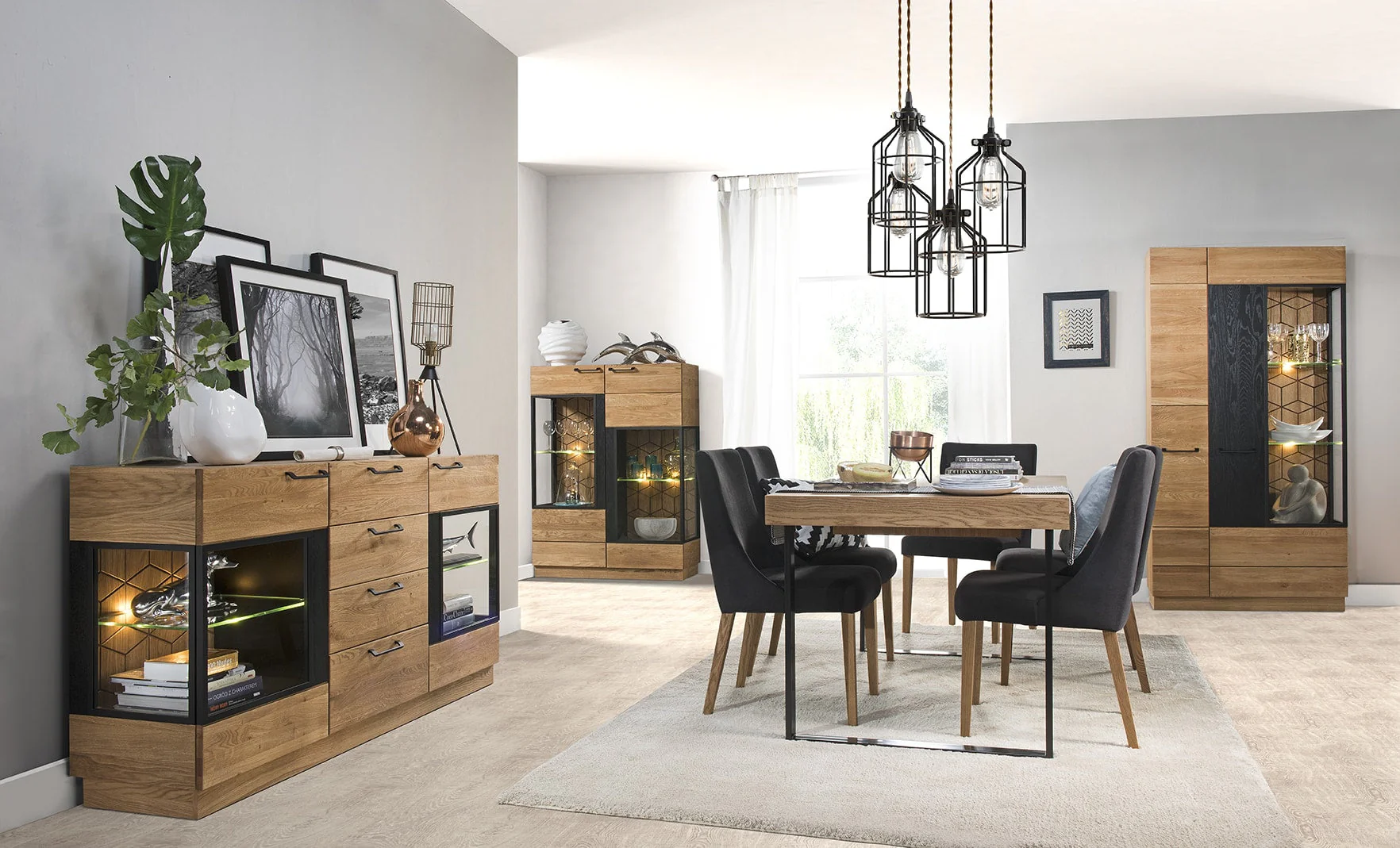Buffet en bois de chêne Mozaik 47 - LoftStory - Image 3