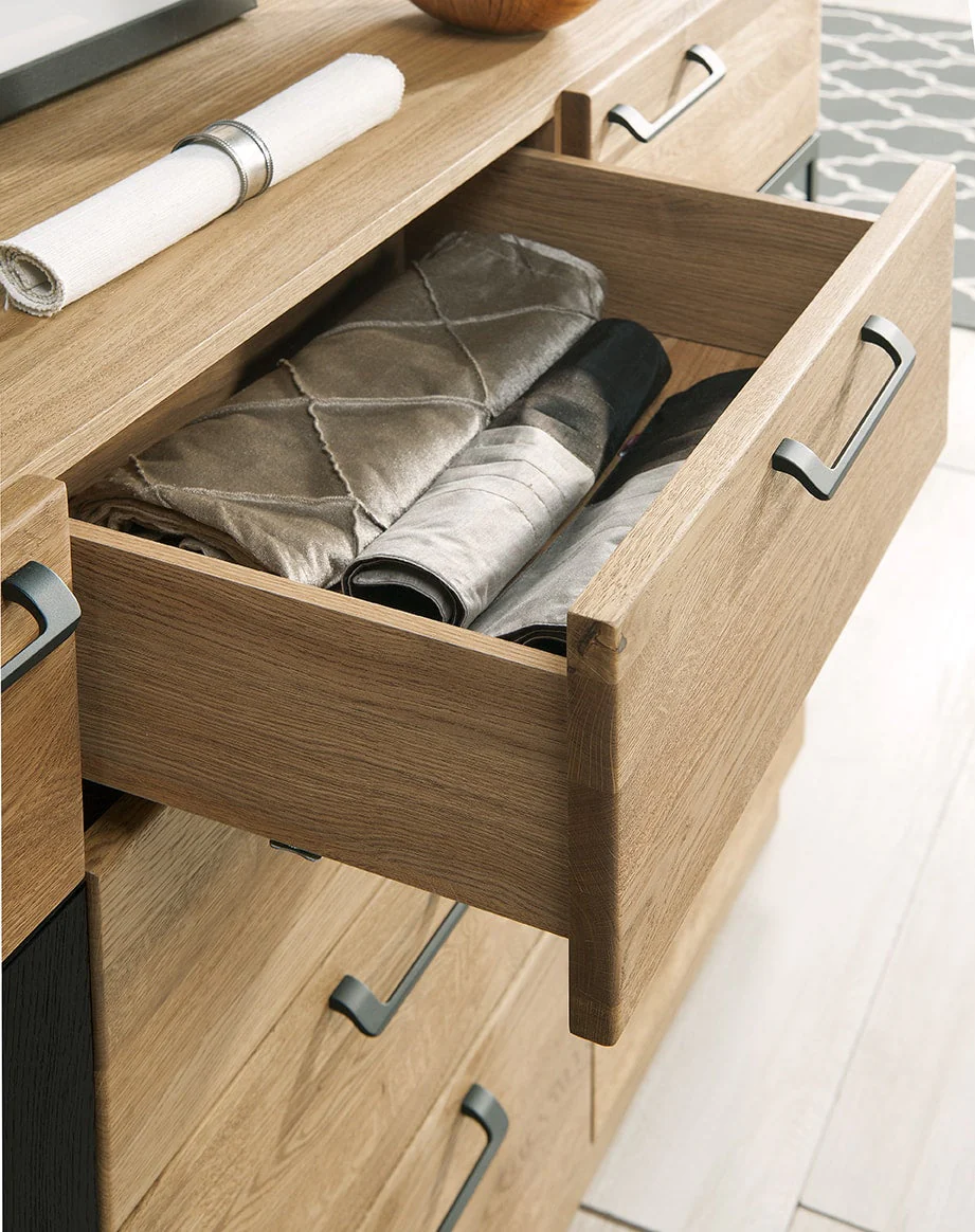 Buffet en bois de chêne Mozaik 47 - LoftStory - Image 5