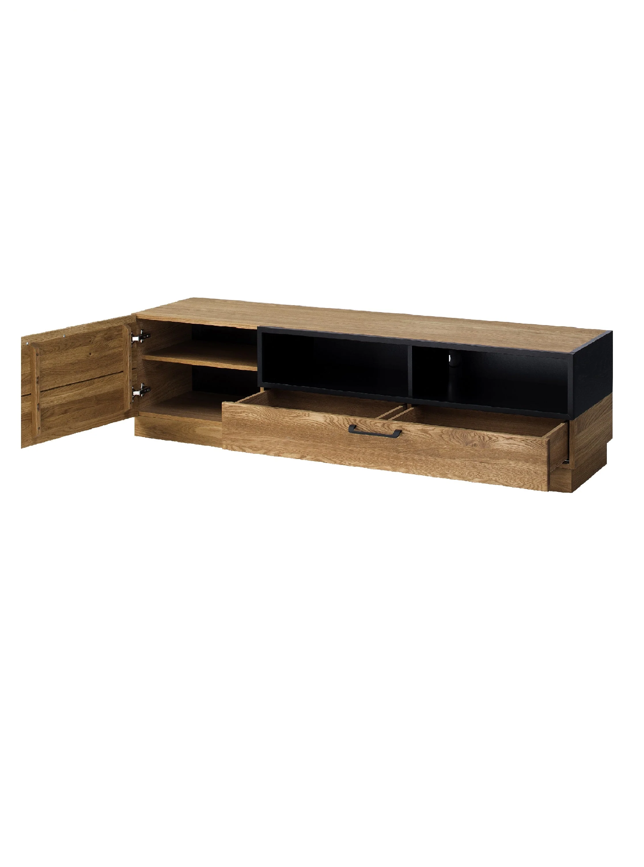 Meuble TV en bois de chêne Mozaik 25 - LoftStory - Image 5