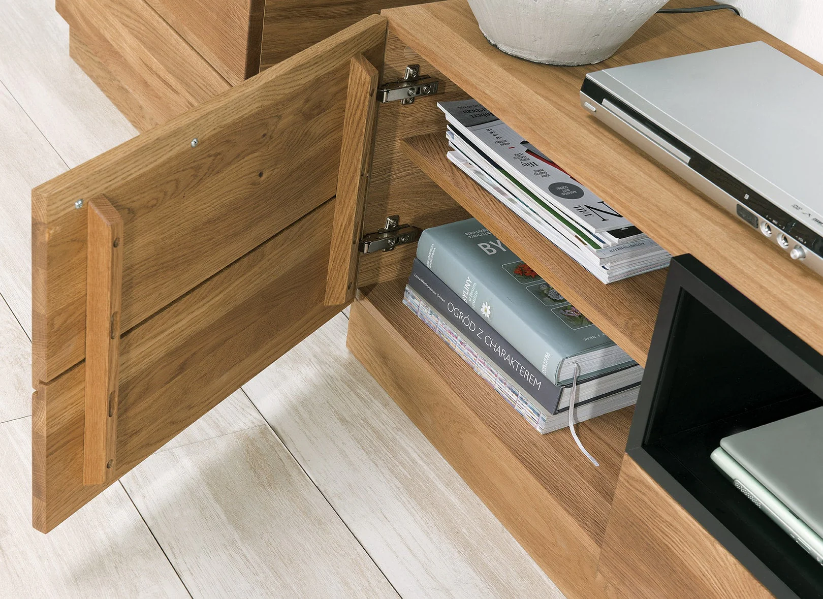 Meuble TV en bois de chêne Mozaik 25 - LoftStory - Image 6