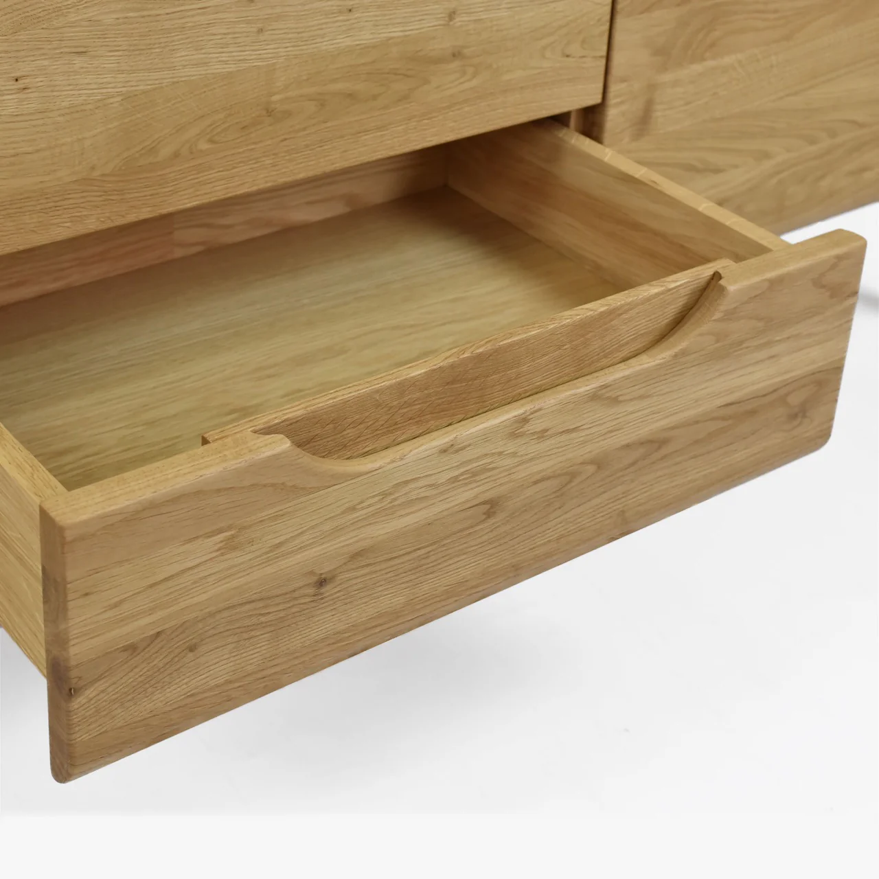 Meuble TV en bois massif de chêne Milan - NordicStory - Image 10