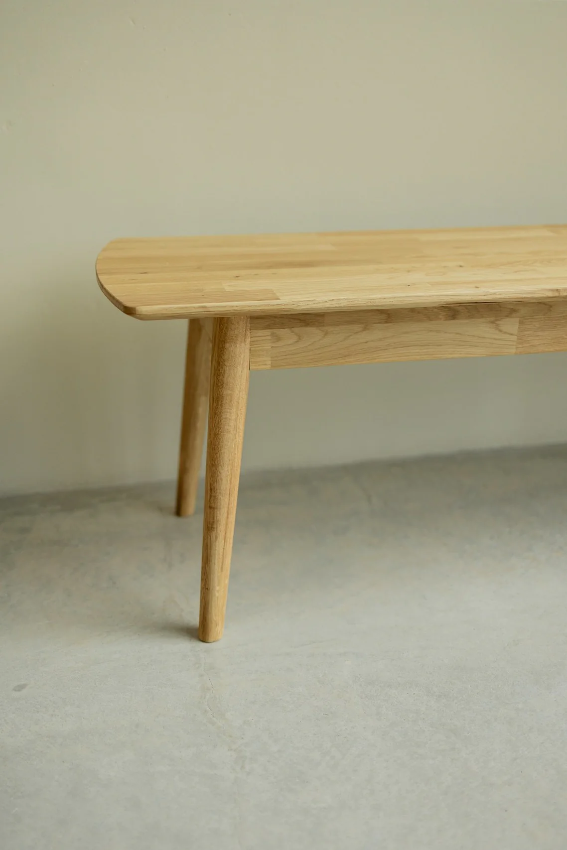 Banc en bois massif de chêne Escandi –  NordicStory - Image 4