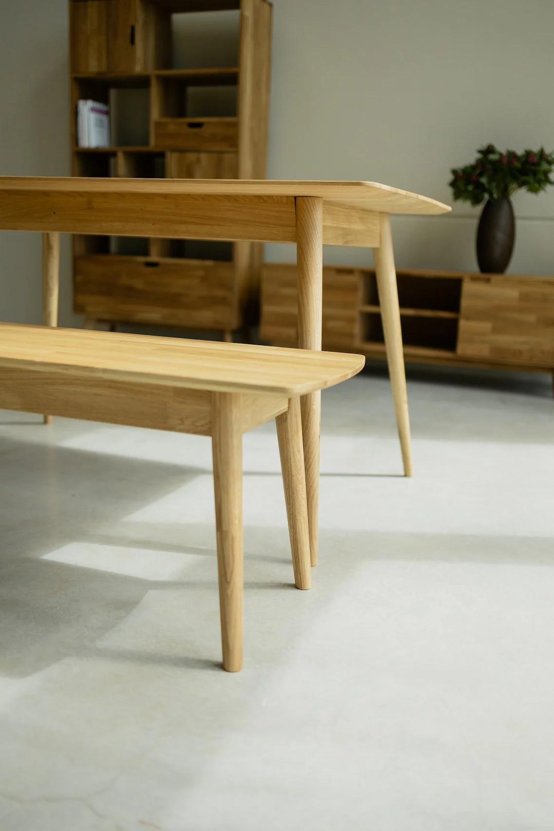 Banc en bois massif de chêne Escandi –  NordicStory - Image 8