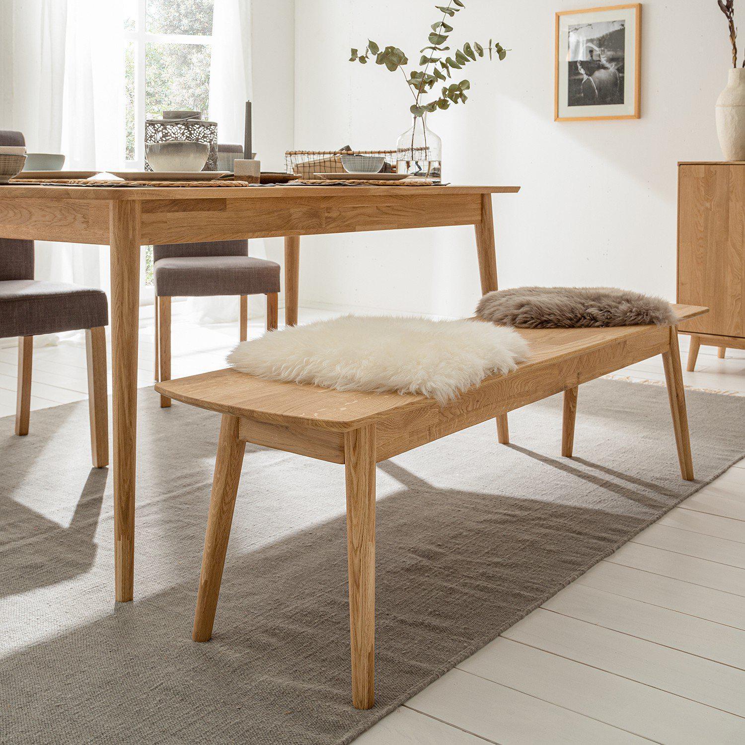 Banc en bois massif de chêne Escandi –  NordicStory - Image 9