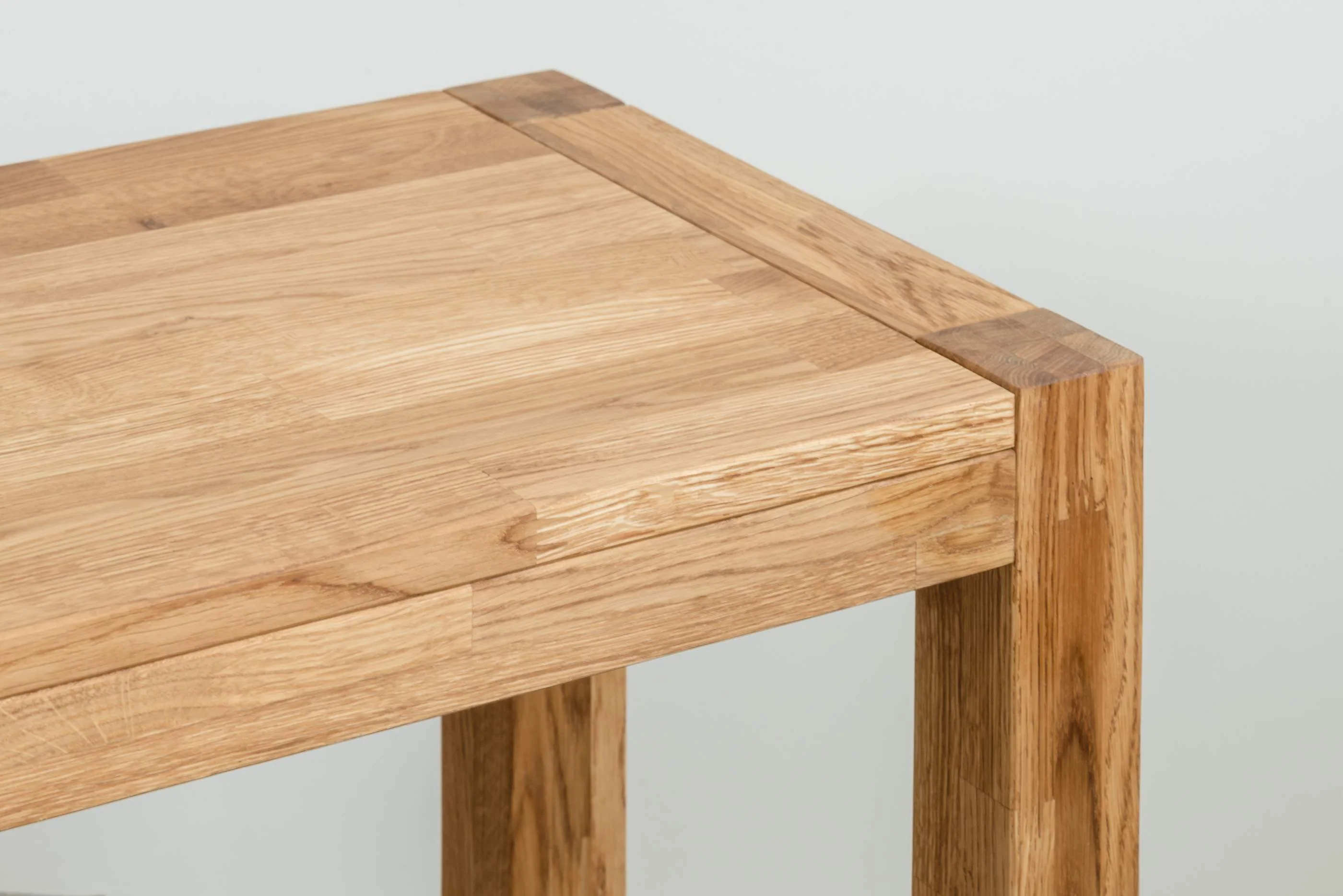 Banc rustique en bois massif de chêne Provence - NordicStory - Image 8