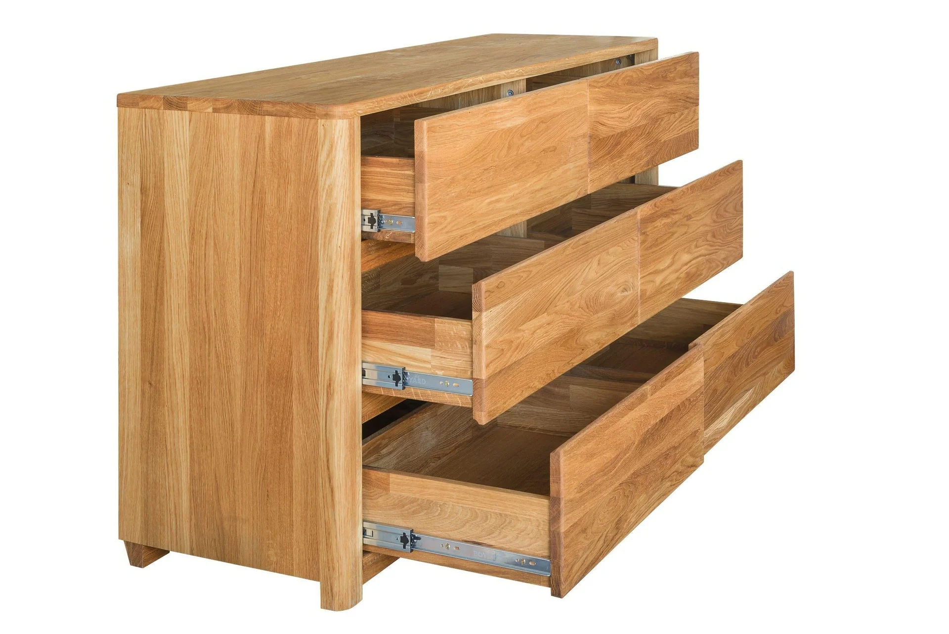 Buffet commode en bois massif de chêne Elsa 6 - NordicStory - Image 10