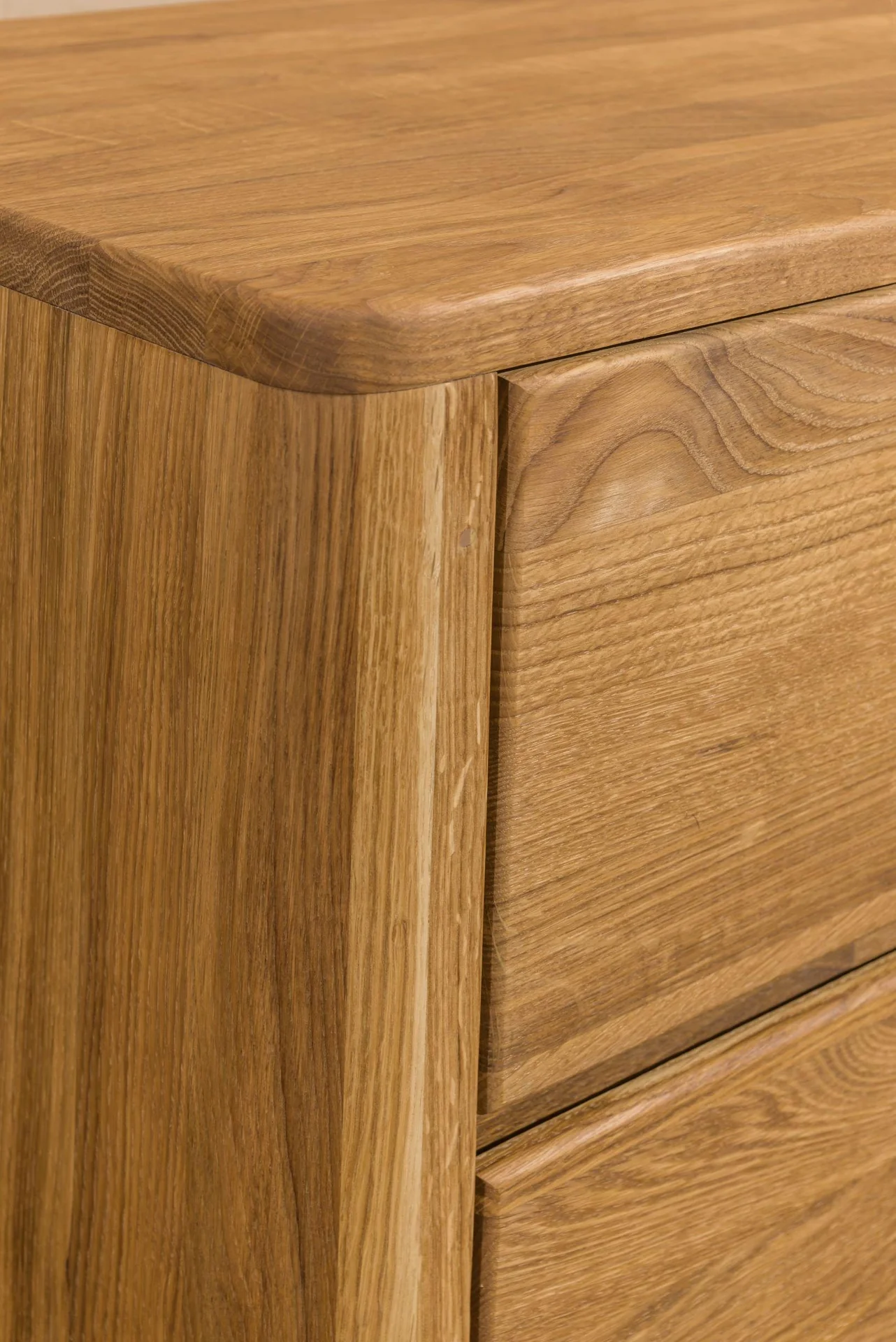 Buffet commode en bois massif de chêne Elsa 6 - NordicStory - Image 4