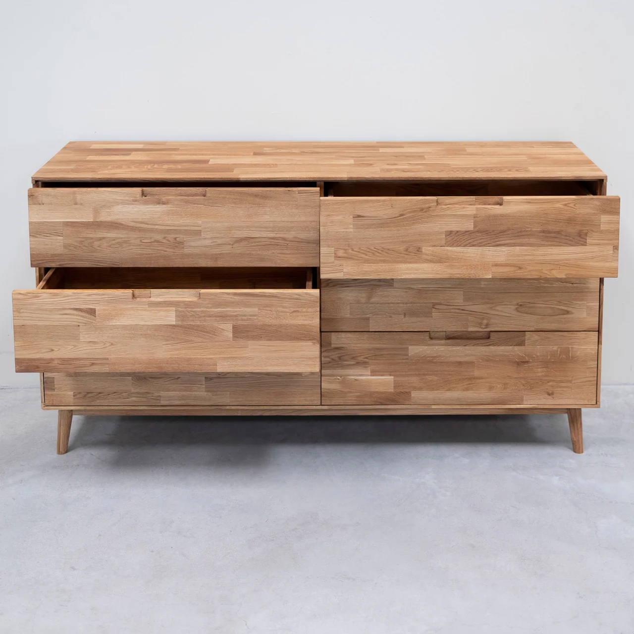 Buffet commode en bois massif de chêne Escandi 4 - NordicStory - Image 10