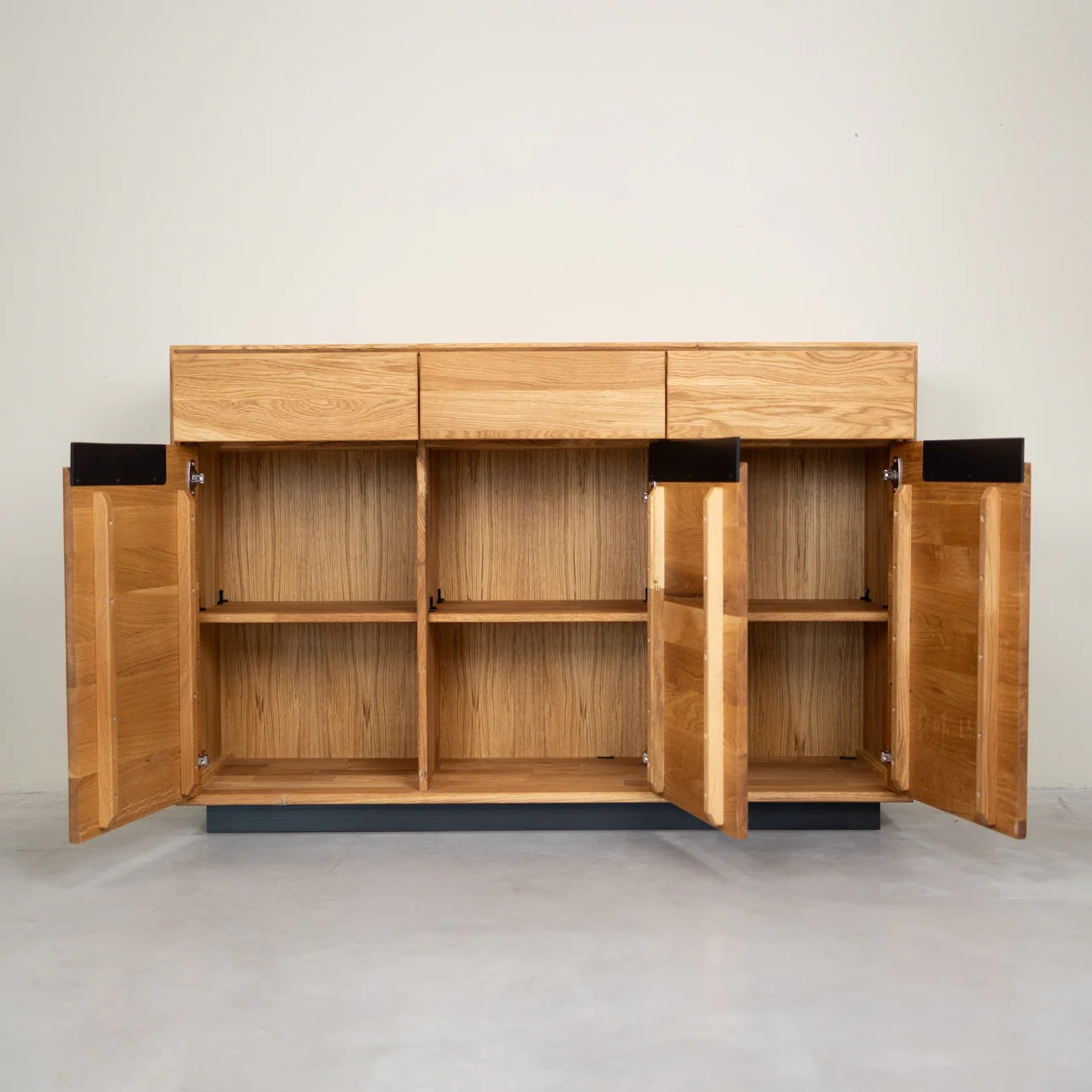 Buffet en bois massif de chêne Bremen 2 - NordicStory - Image 3