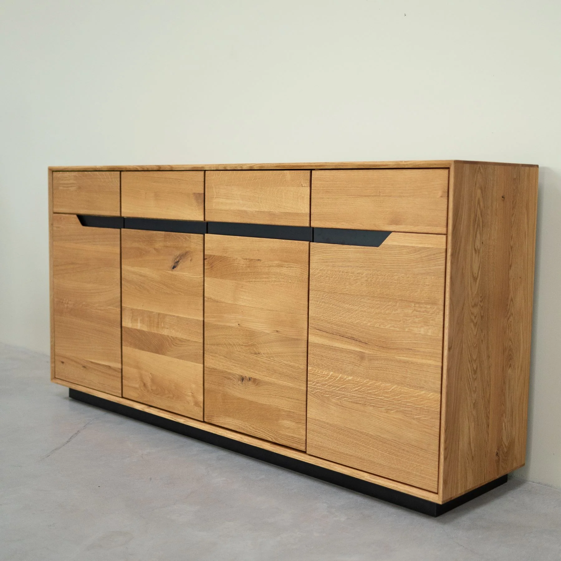 Buffet en bois massif de chêne Bremen - NordicStory - Image 4