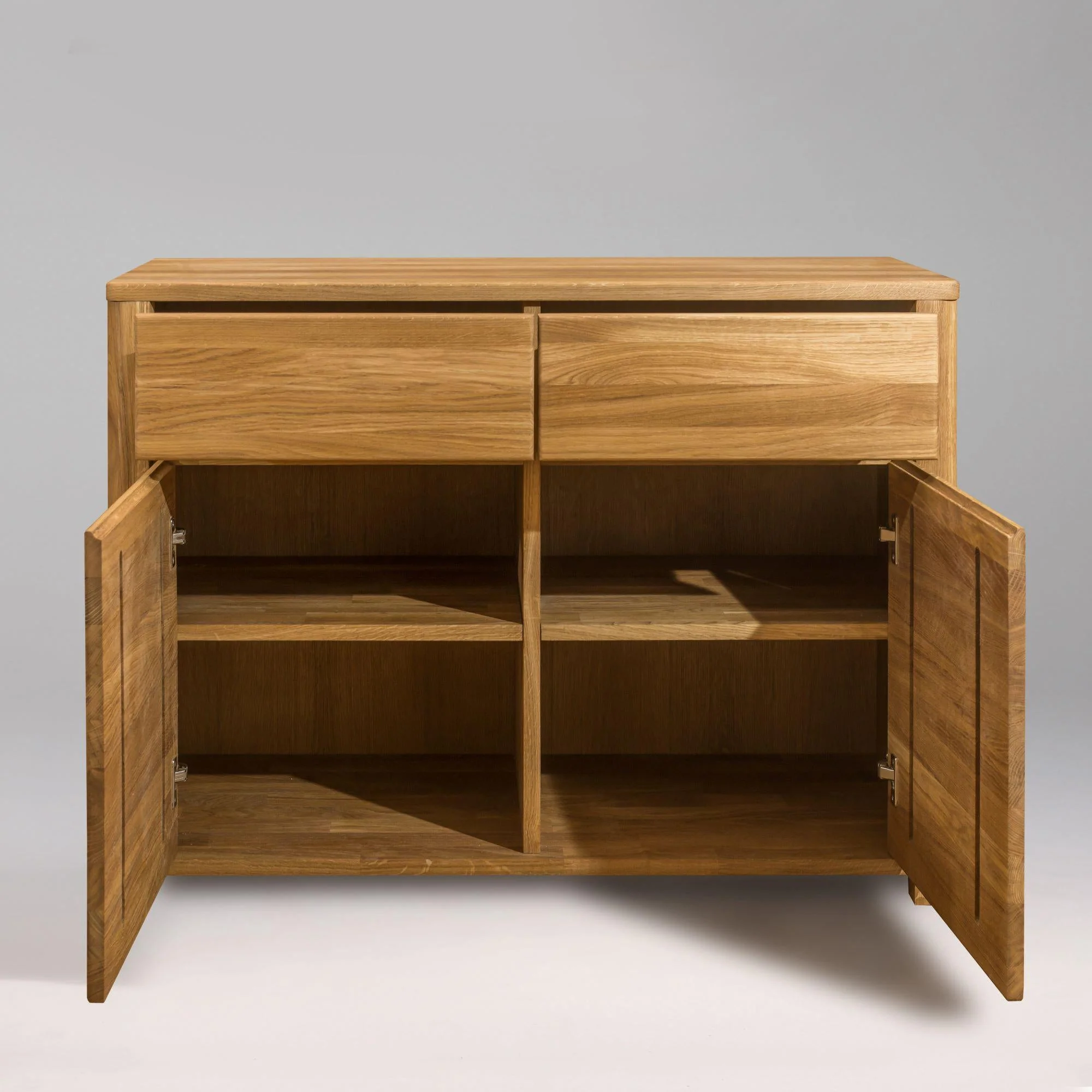 Buffet commode en bois massif de chêne Elsa 2 - NordicStory - Image 12