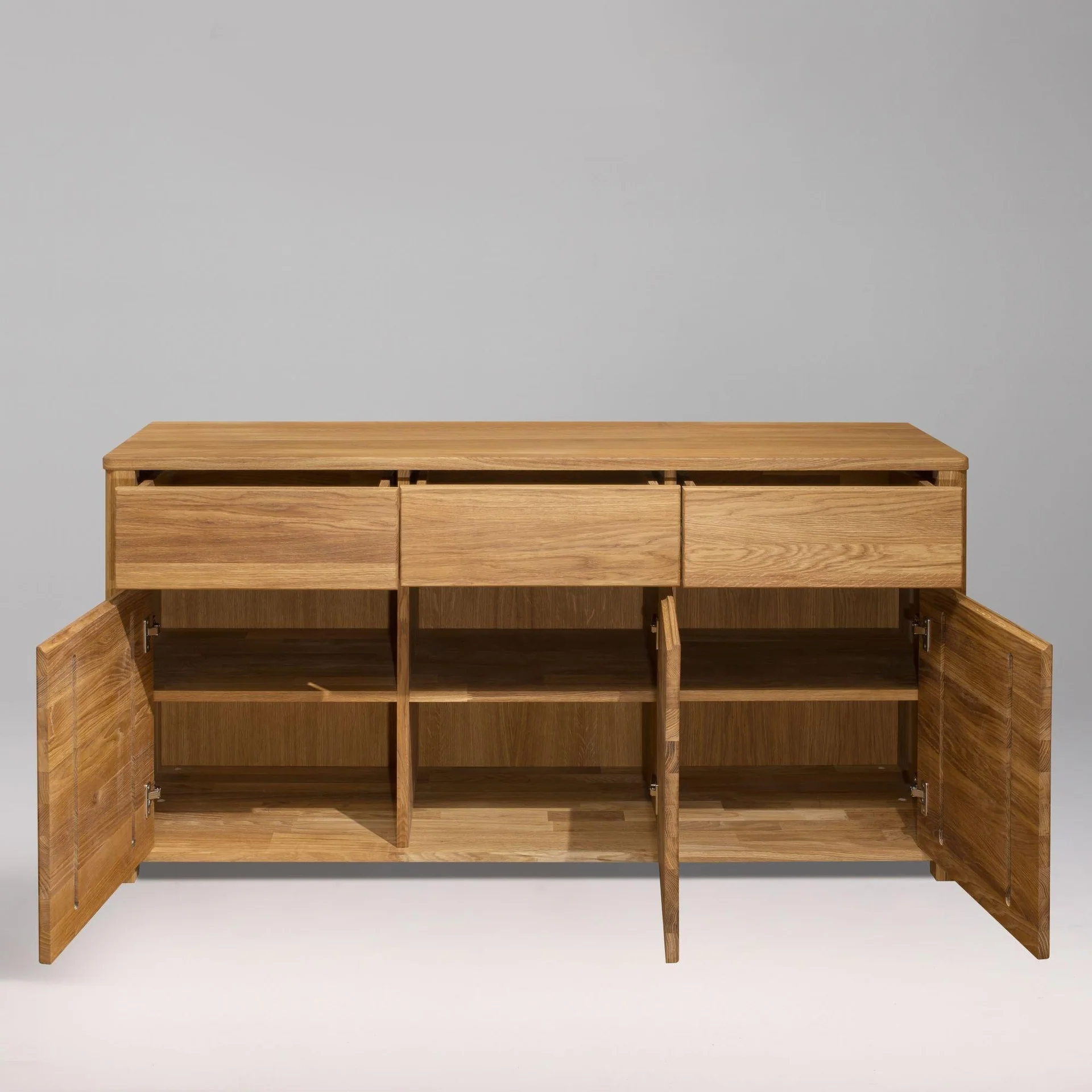 Buffet en bois massif de chêne Elsa 3 - NordicStory - Image 10