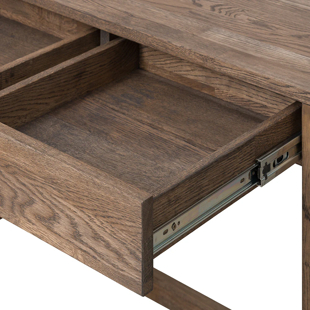 Bureau console en bois massif de chêne Danemark  - NordicStory - Image 10