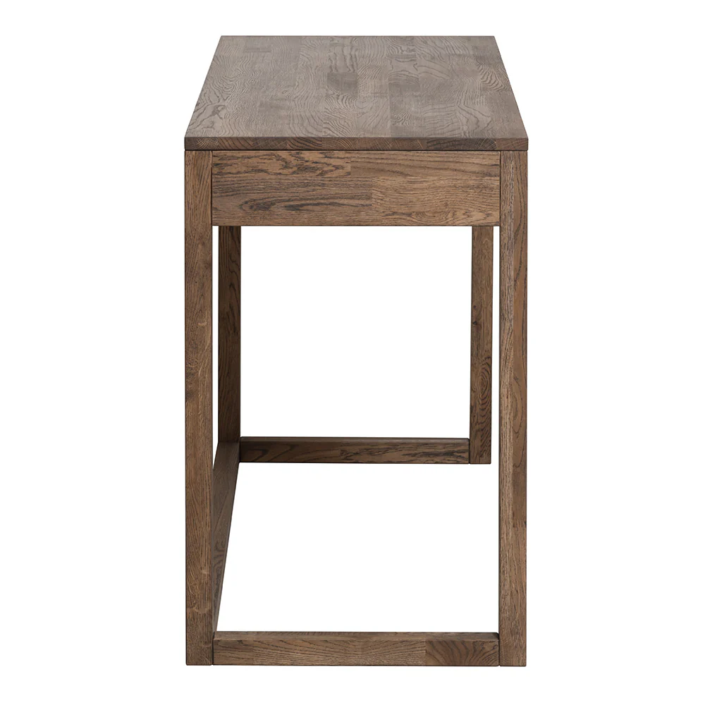 Bureau console en bois massif de chêne Danemark  - NordicStory - Image 11