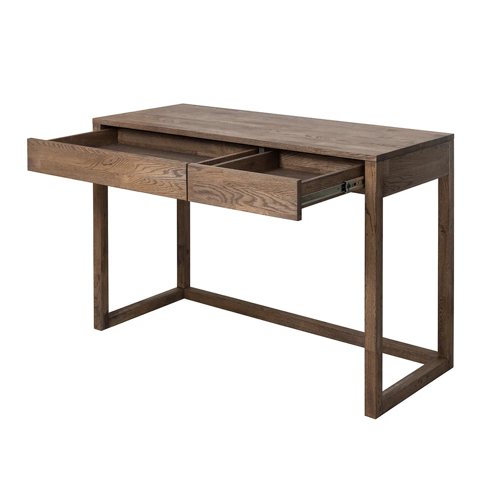Bureau console en bois massif de chêne Danemark  - NordicStory - Image 8