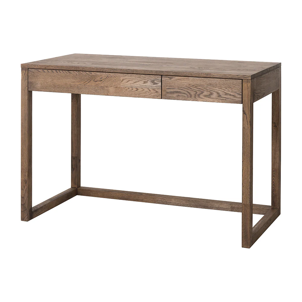 Bureau console en bois massif de chêne Danemark  - NordicStory - Image 9