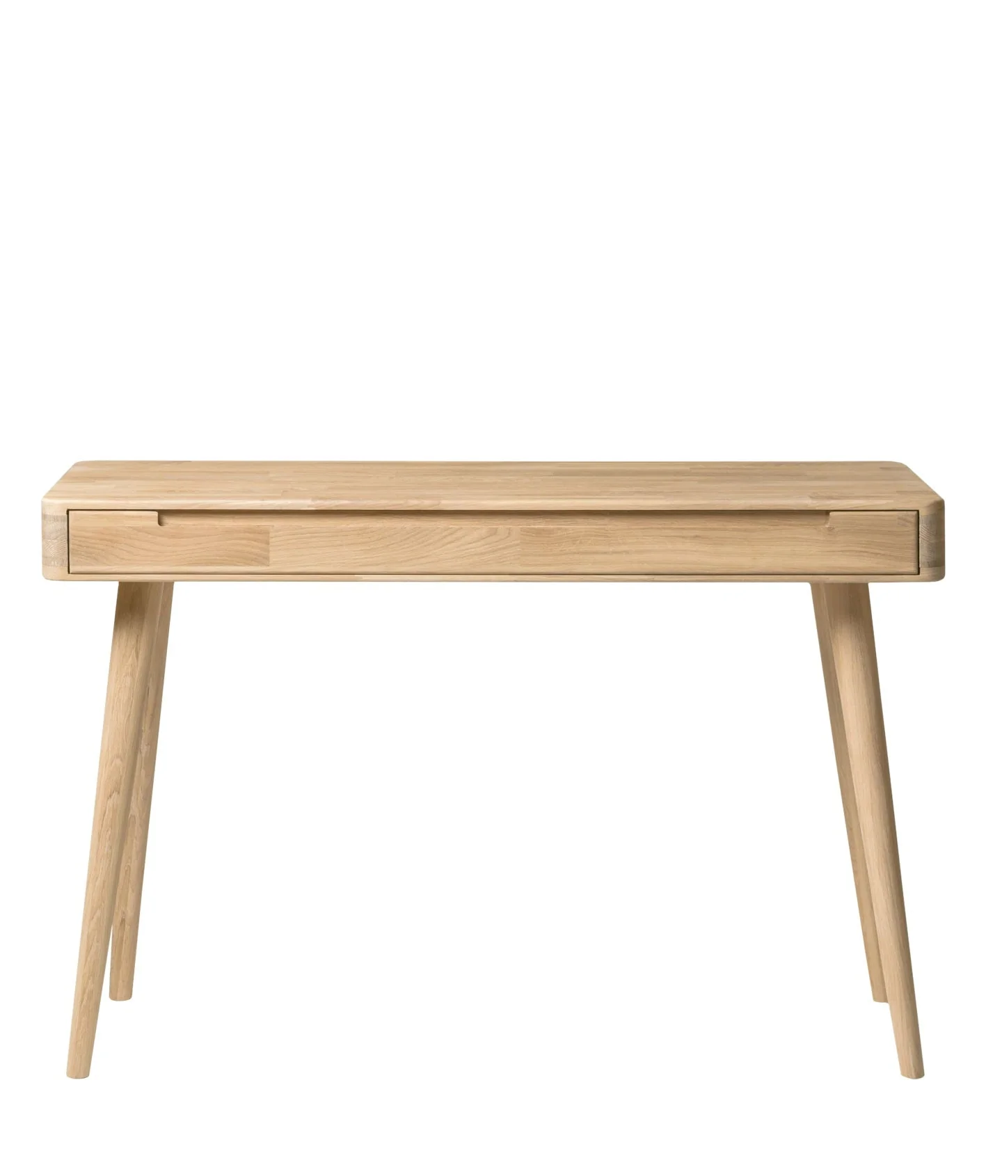 Bureau console en bois massif de chêne Escandi - NordicStory - Image 13