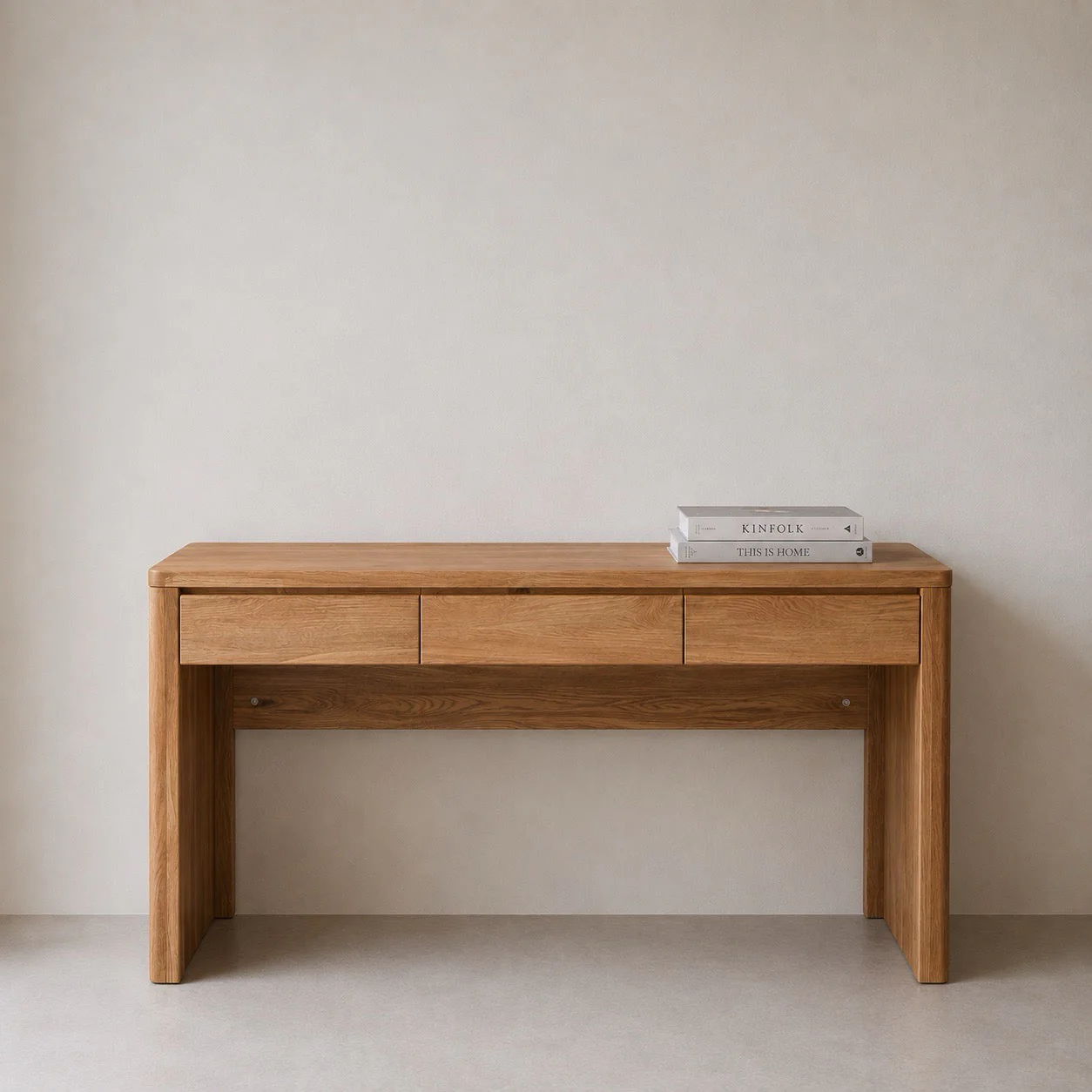 Bureau en bois massif de chêne Elsa  - NordicStory