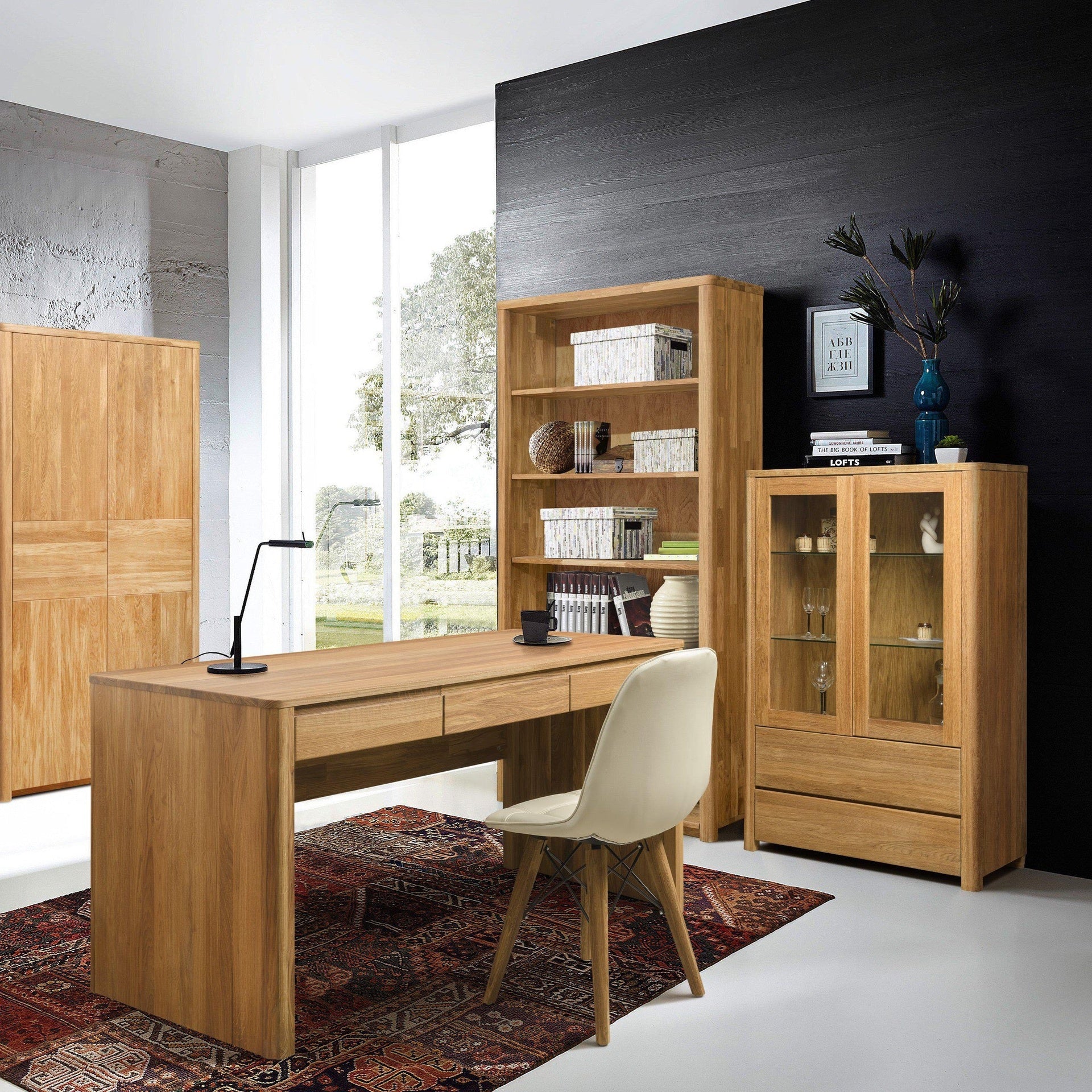 Bureau en bois massif de chêne Elsa  - NordicStory - Image 5