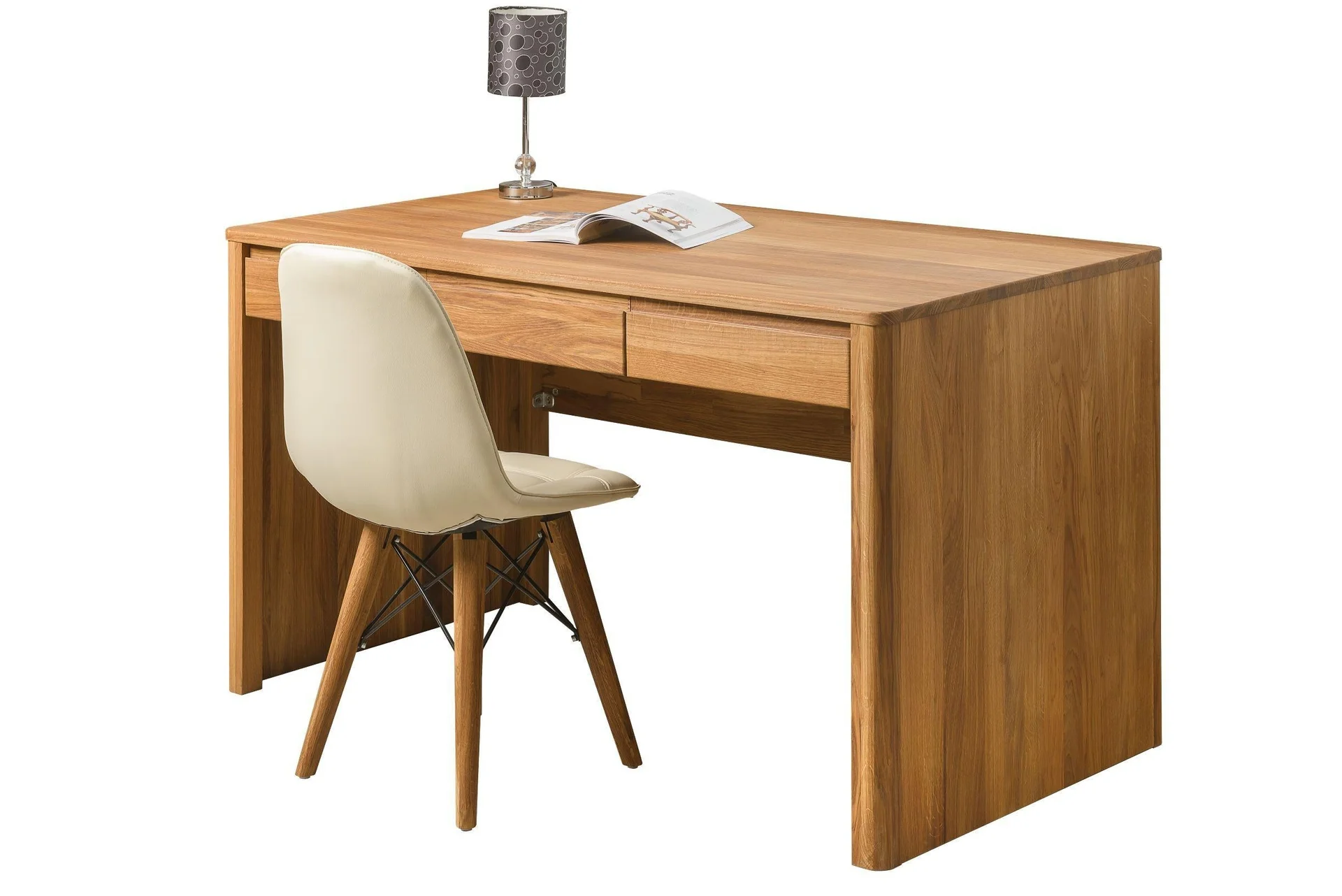 Bureau en bois massif de chêne Elsa  - NordicStory - Image 6