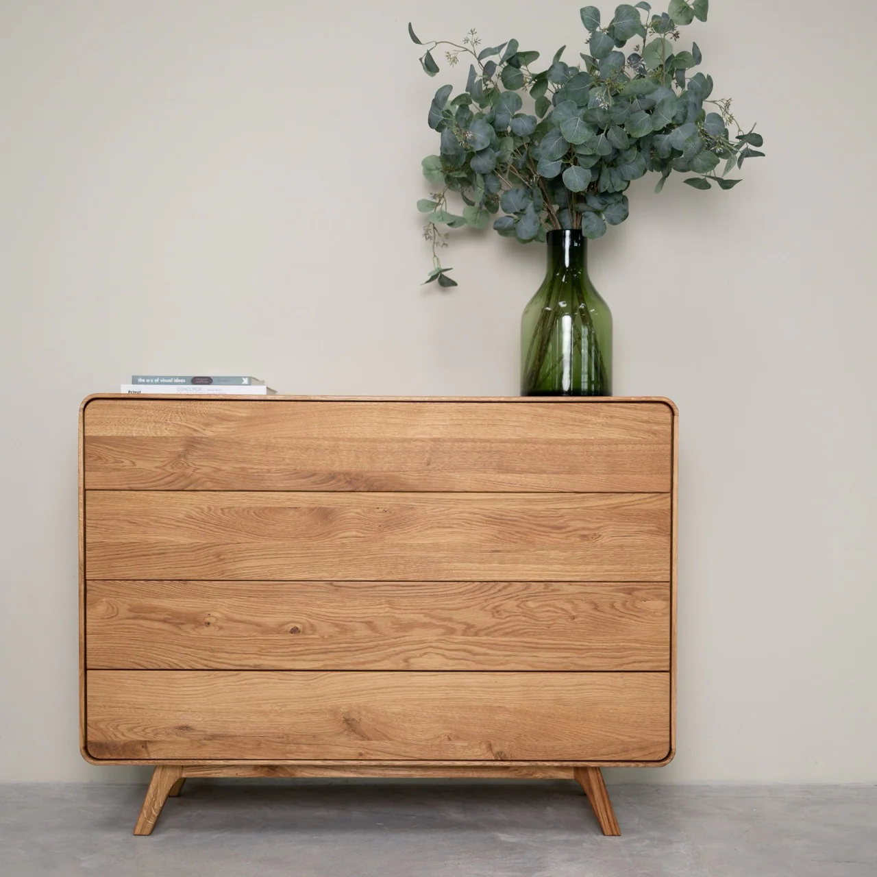 Commode en bois massif de chêne Genève 3 - NordicStory