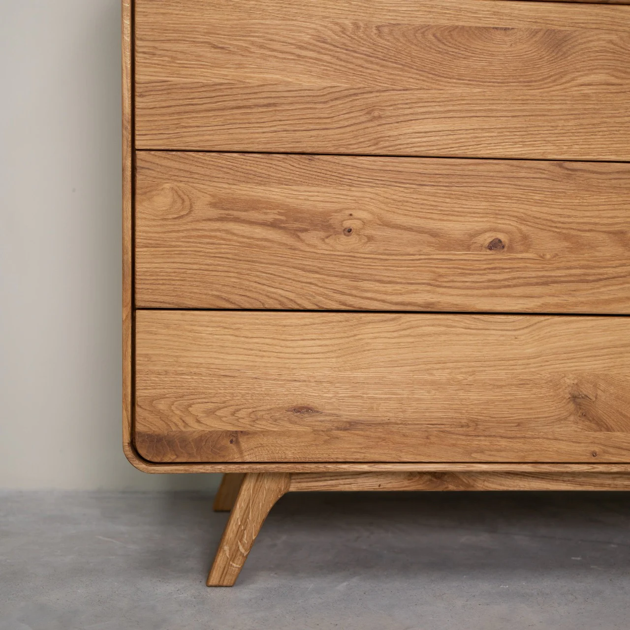 Commode en bois massif de chêne Genève 3 - NordicStory - Image 8