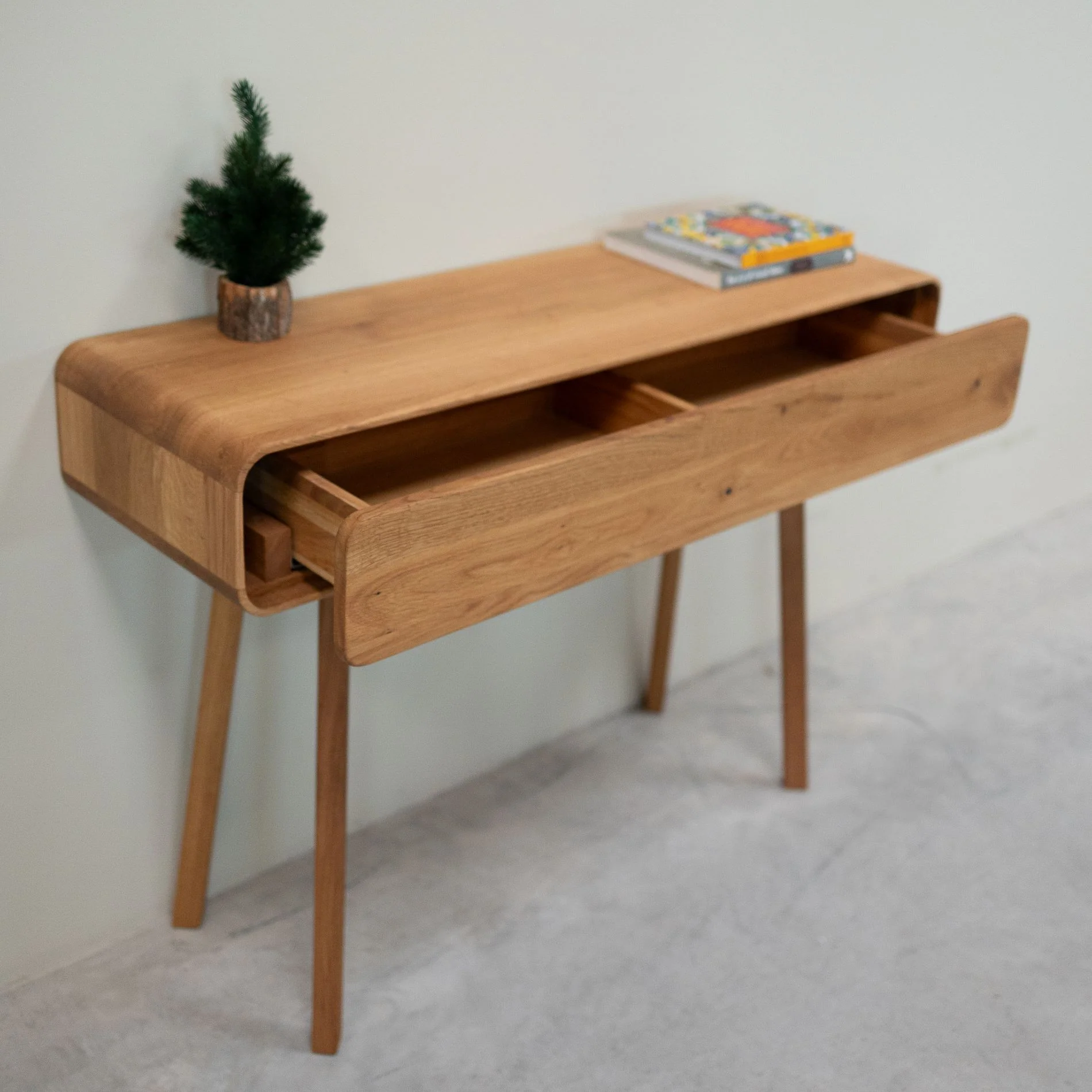 Console coiffeuse en bois massif de chêne Genève - NordicStory - Image 10