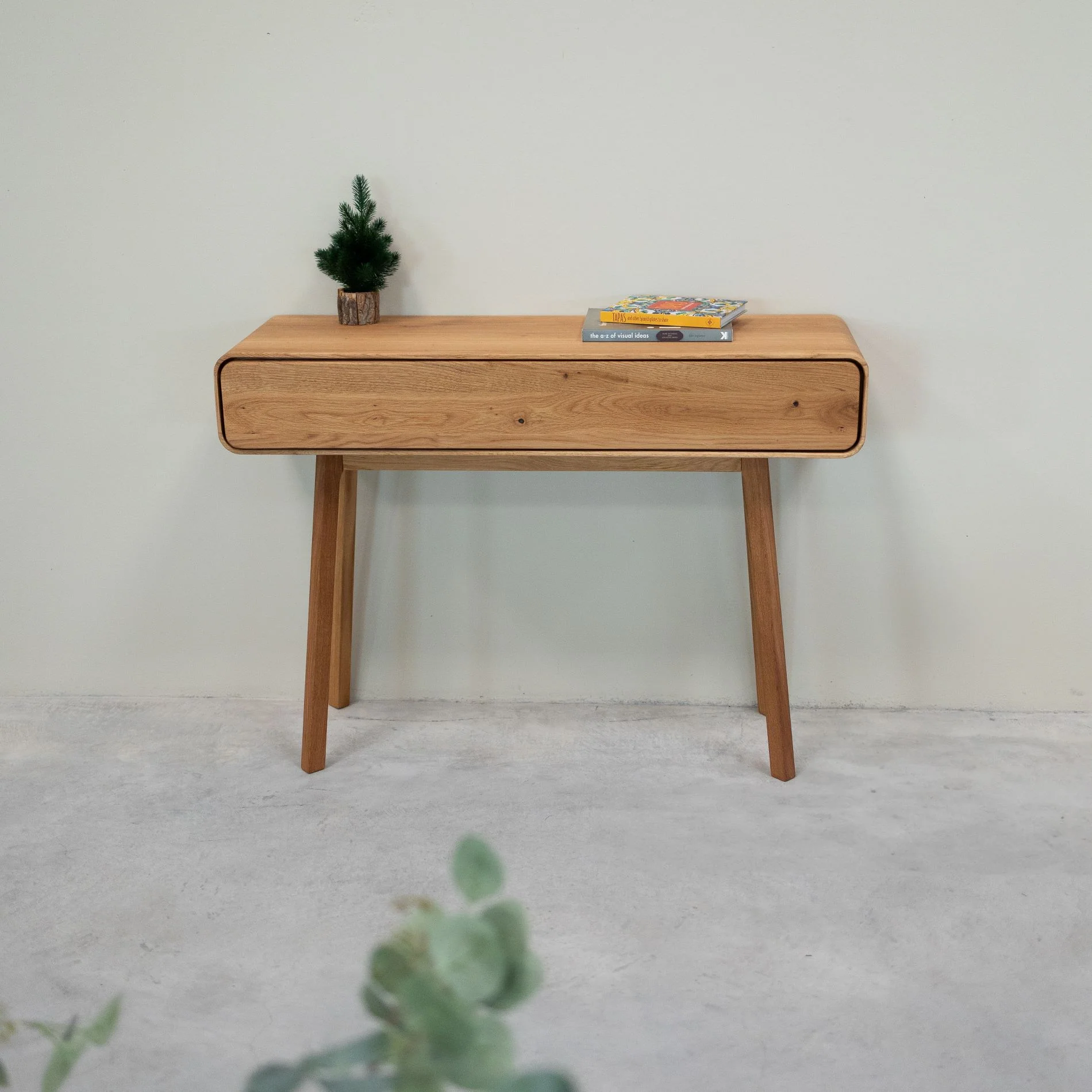 Console coiffeuse en bois massif de chêne Genève - NordicStory - Image 3