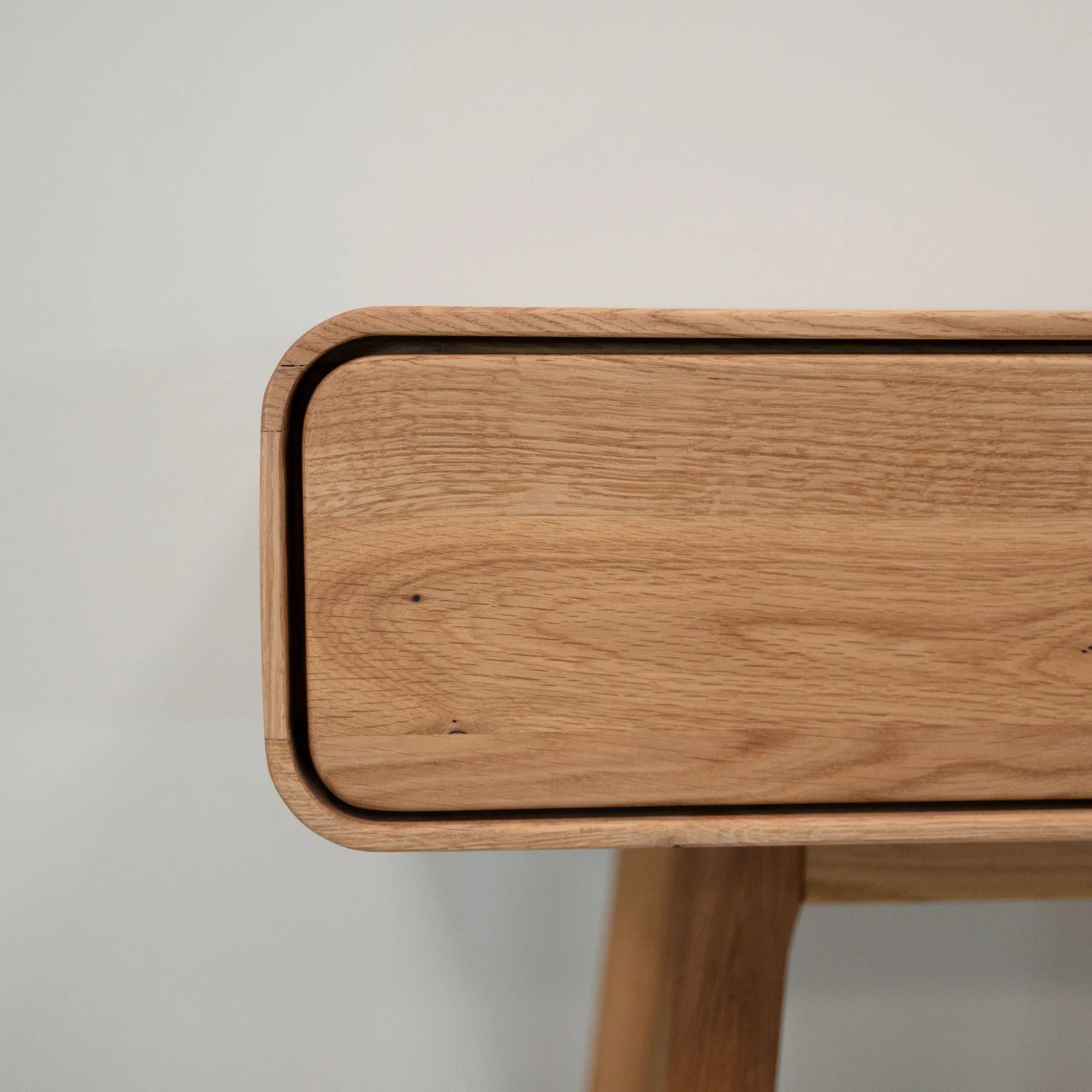 Console coiffeuse en bois massif de chêne Genève - NordicStory - Image 5