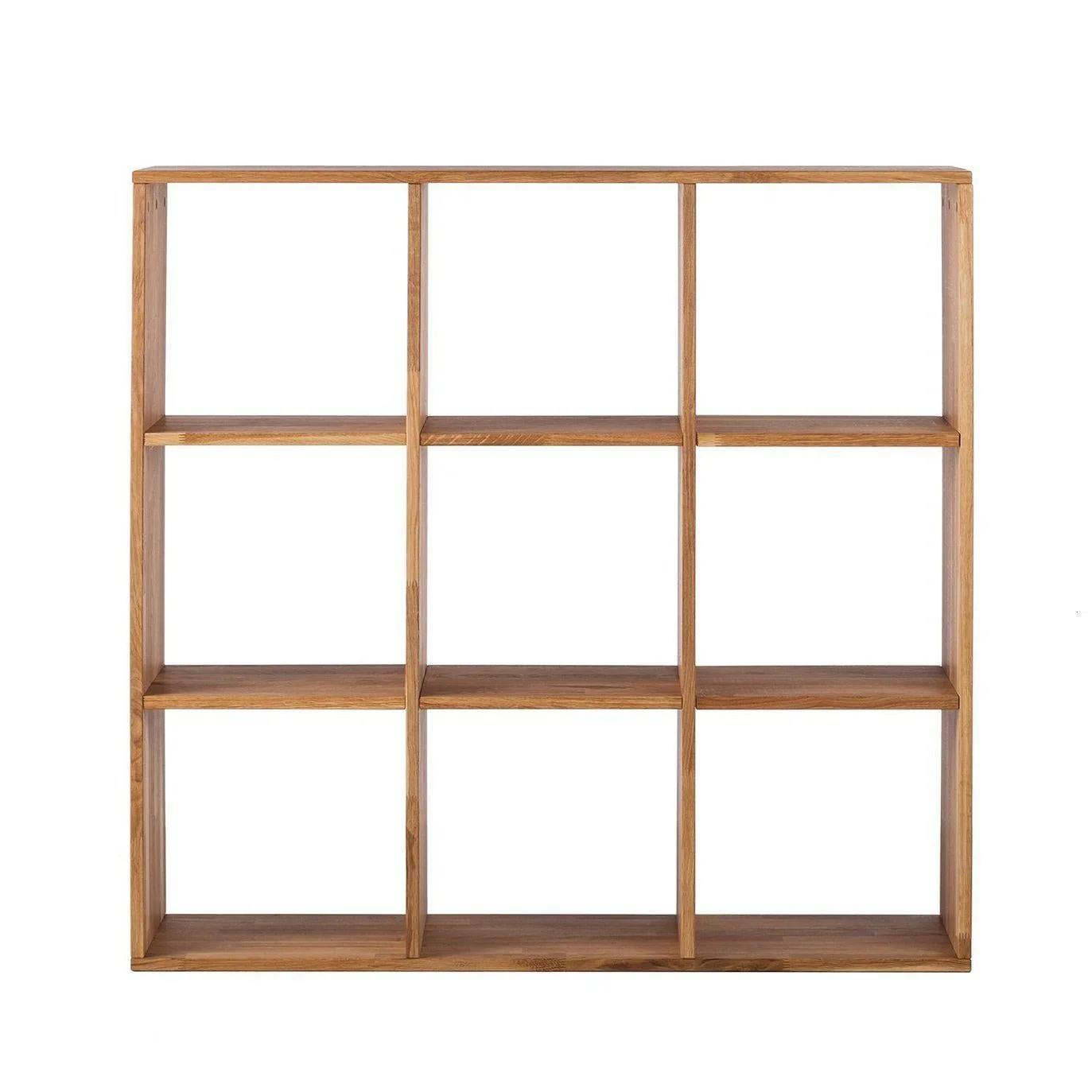 Etagère bibliothèque en bois massif de chêne Régal 3x3 - NordicStory - Image 3