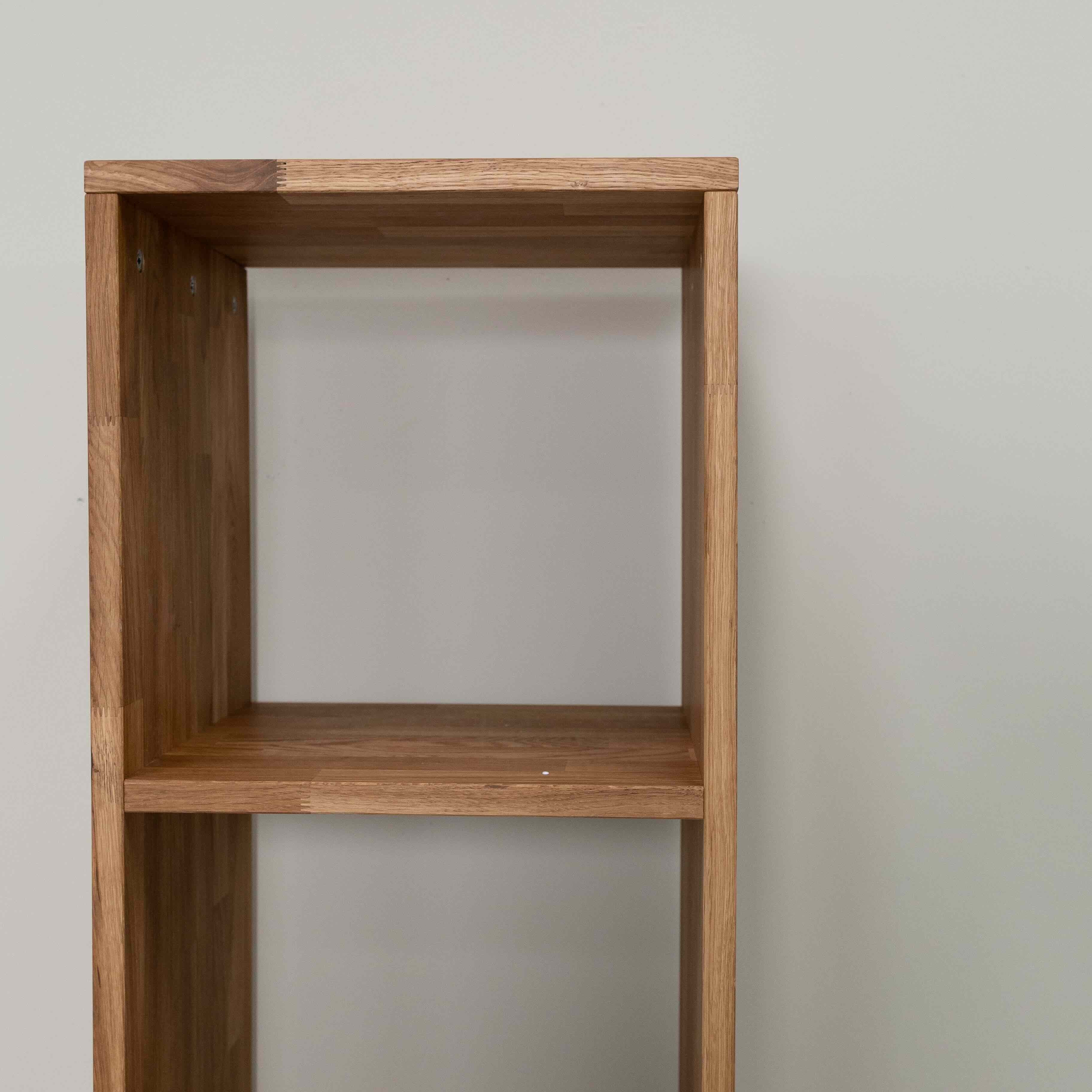 Etagère bibliothèque en bois massif de chêne Régal 4 - NordicStory - Image 4