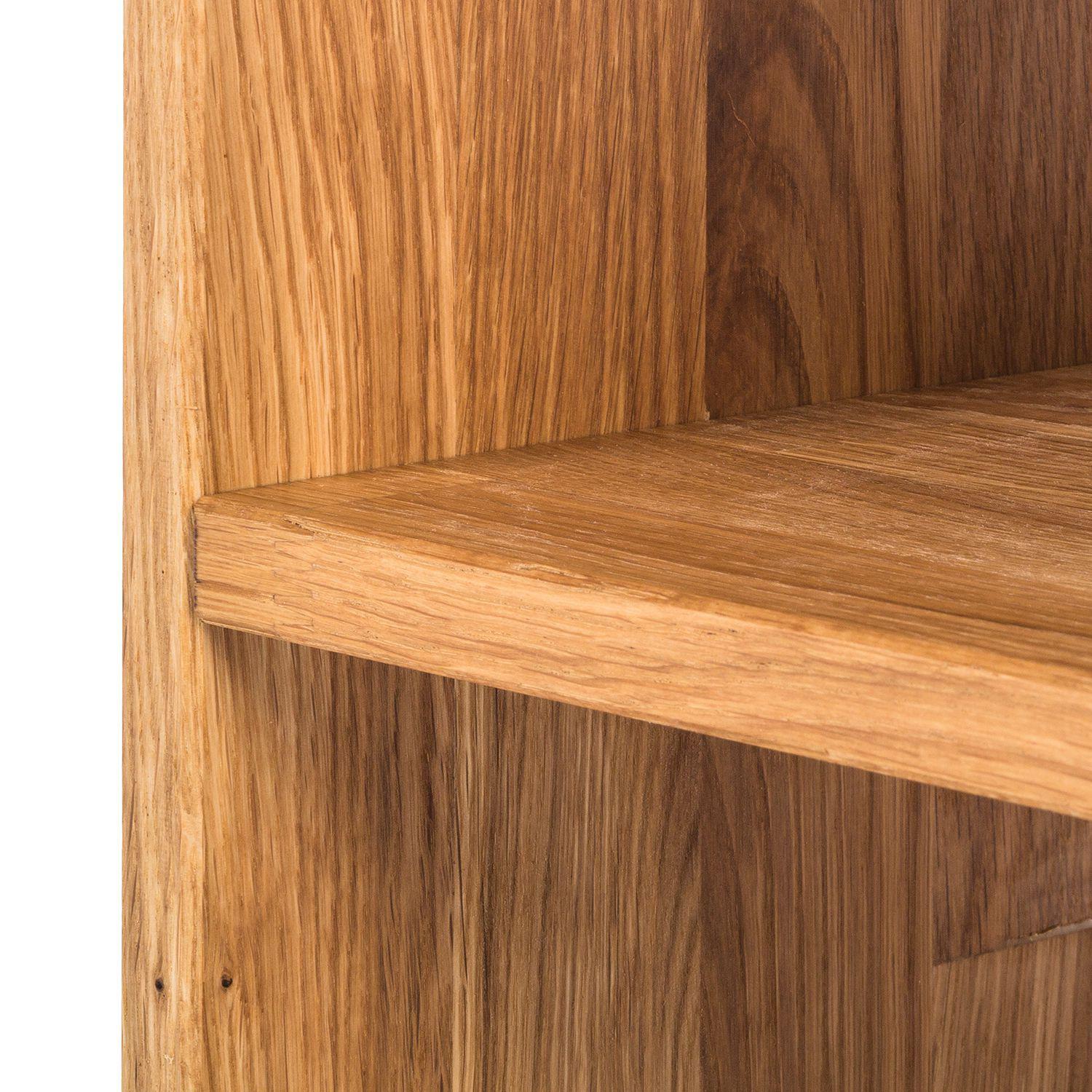 Etagère bibliothèque en bois massif de chêne Régal 5x5 - NordicStory - Image 7