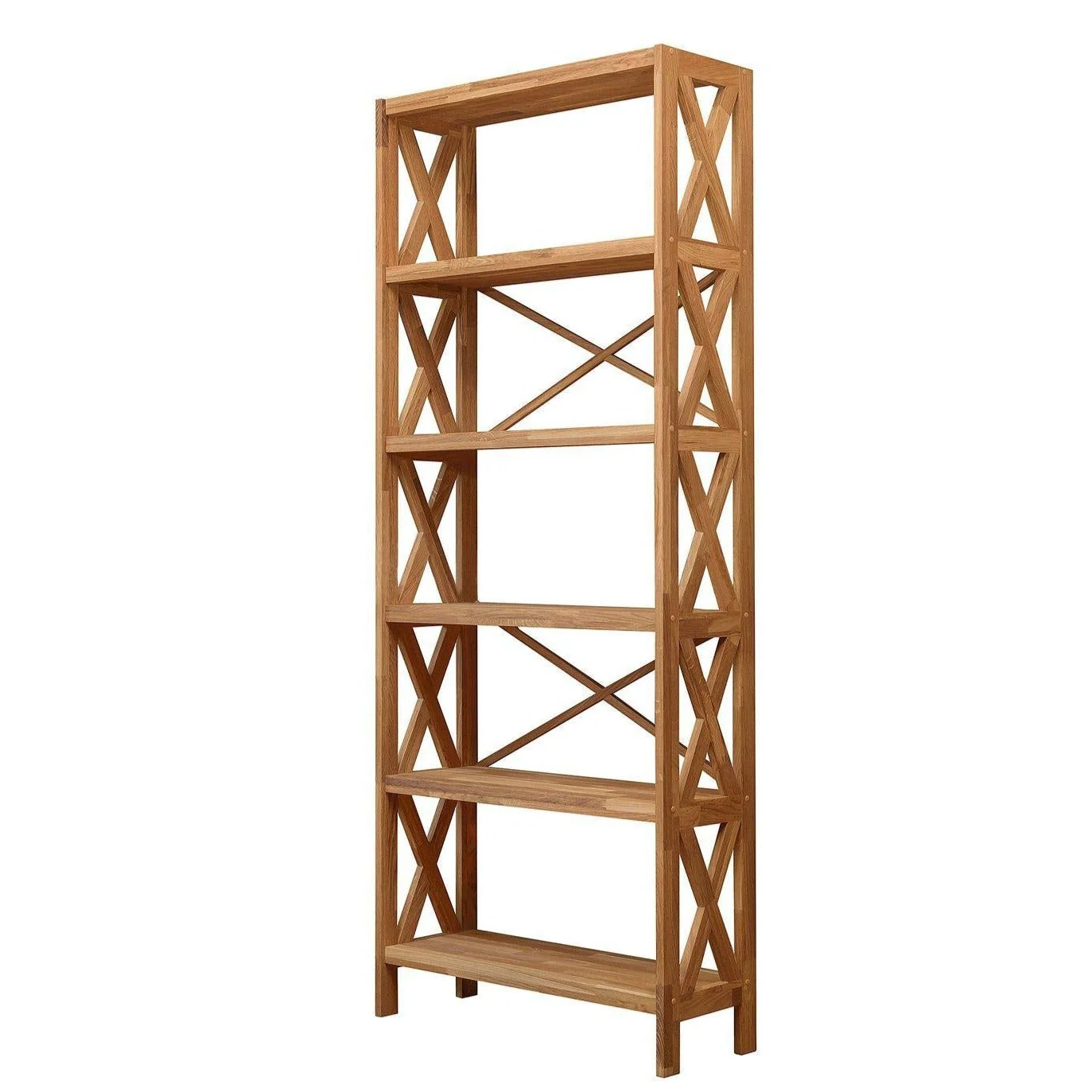 Etagère bibliothèque en bois massif de chêne Royal – NordicStory - Image 7