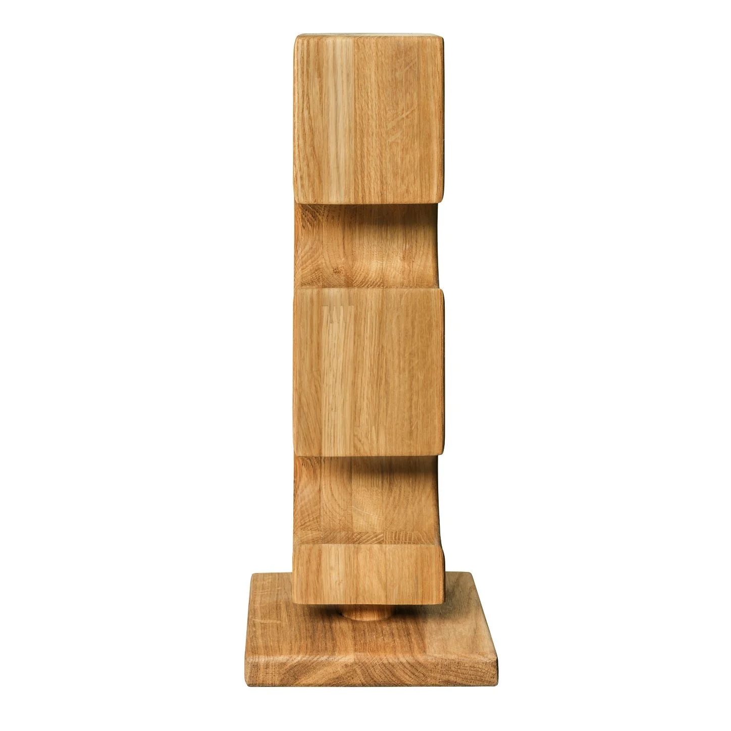 Porte-bouteilles en bois massif de chêne ALMA – Pour 4 bouteilles de vin - NordicStory - Image 8