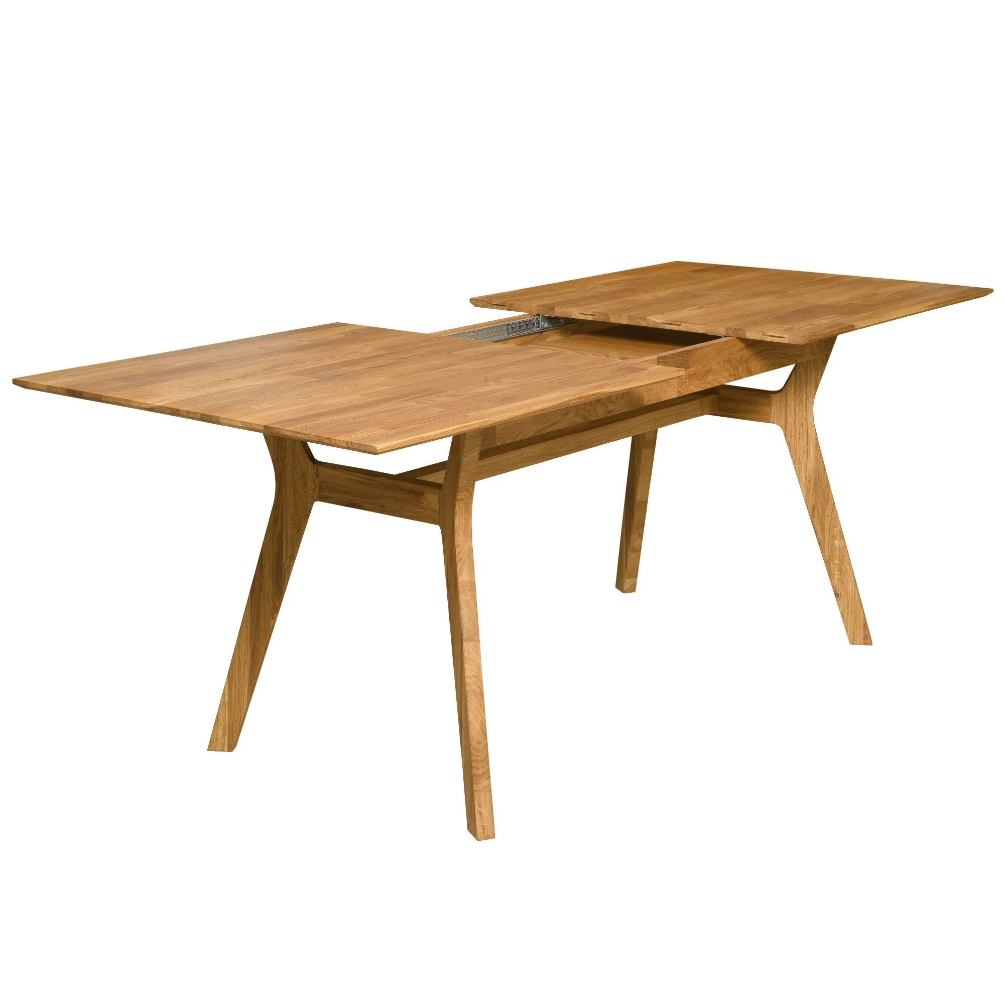 Table à manger extensible en bois massif de chêne Harold - NordicStory - Image 16
