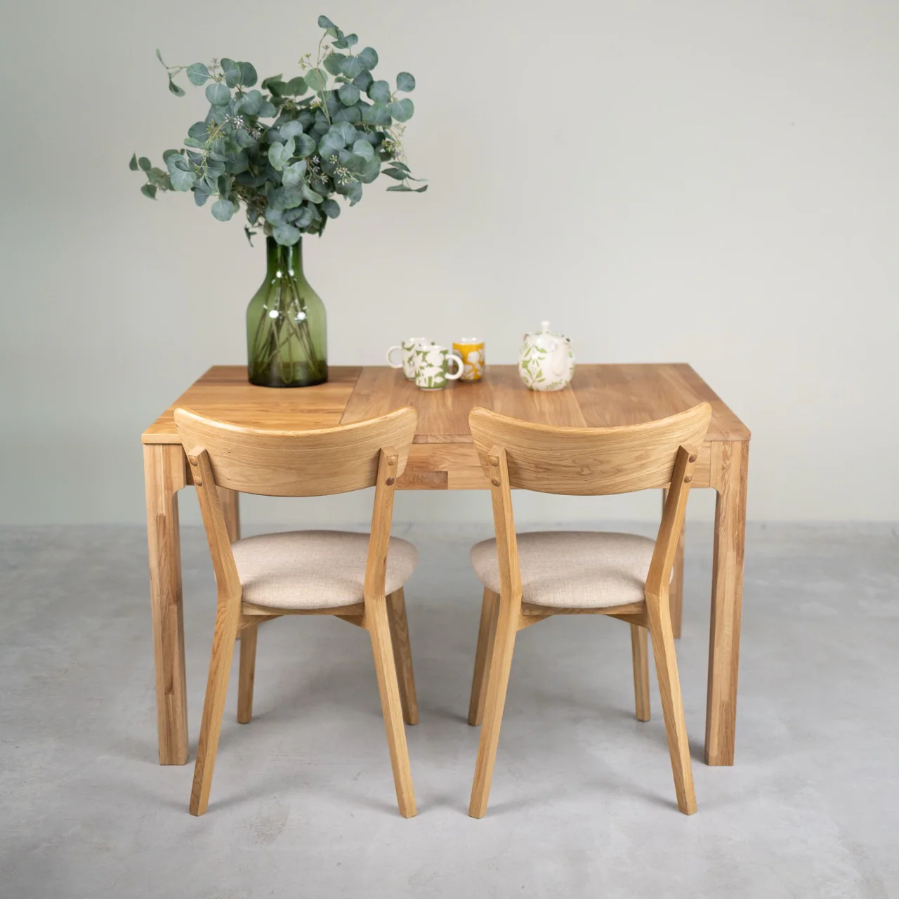 Table à manger extensible en bois massif de chêne Marsi - NordicStory - Image 17