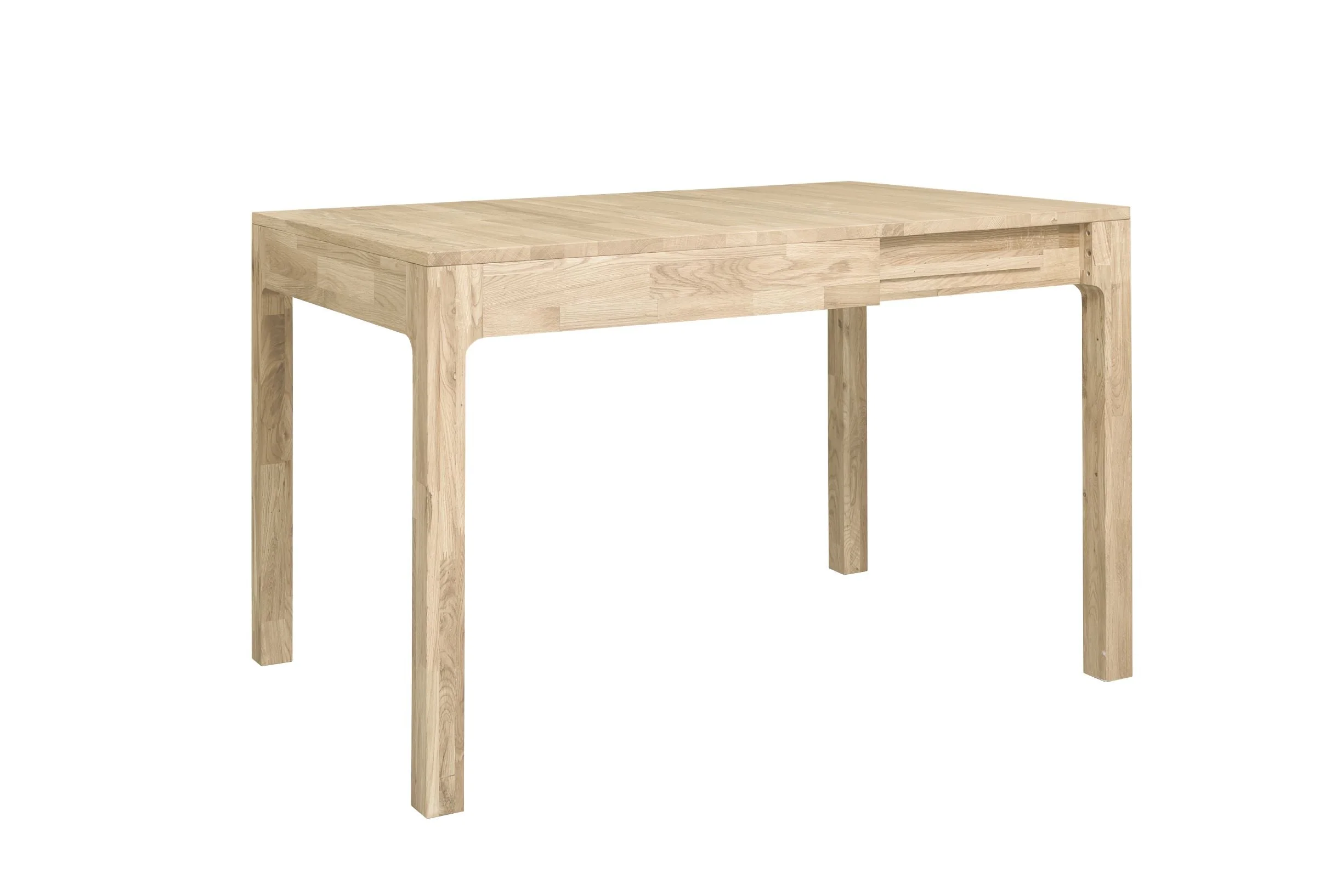 Table à manger extensible en bois massif de chêne Marsi - NordicStory - Image 28