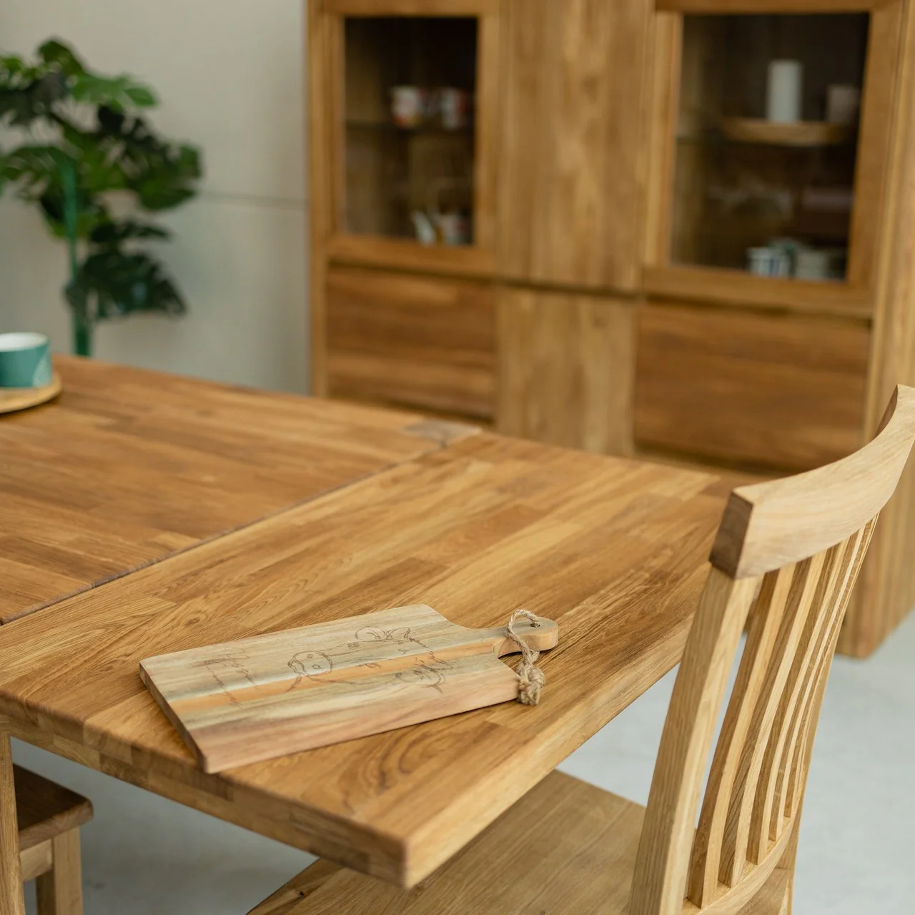 Table à manger extensible en chêne massif Mauritz 1 - NordicStory - Image 13