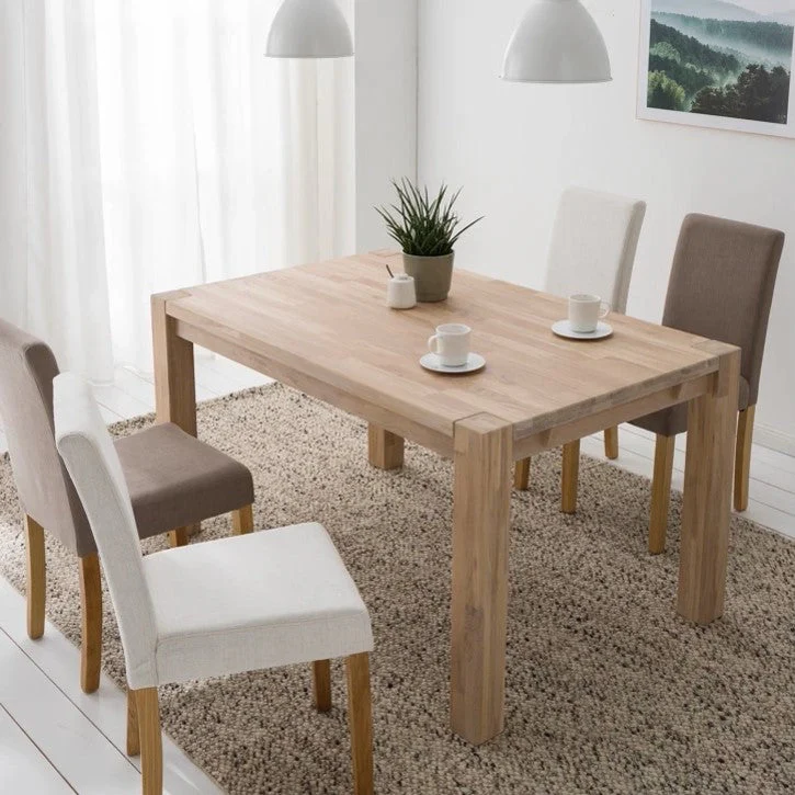 Table à manger extensible en chêne massif Mauritz 1 - NordicStory - Image 16