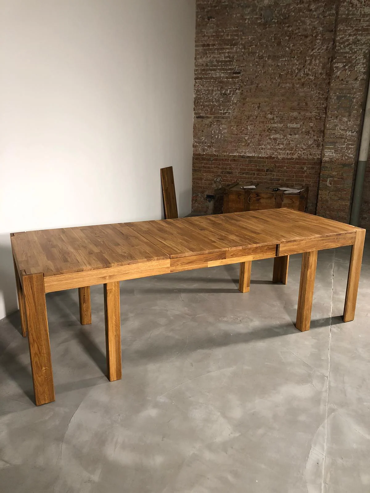 Table à manger extensible en chêne massif XL - NordicStory - Image 20