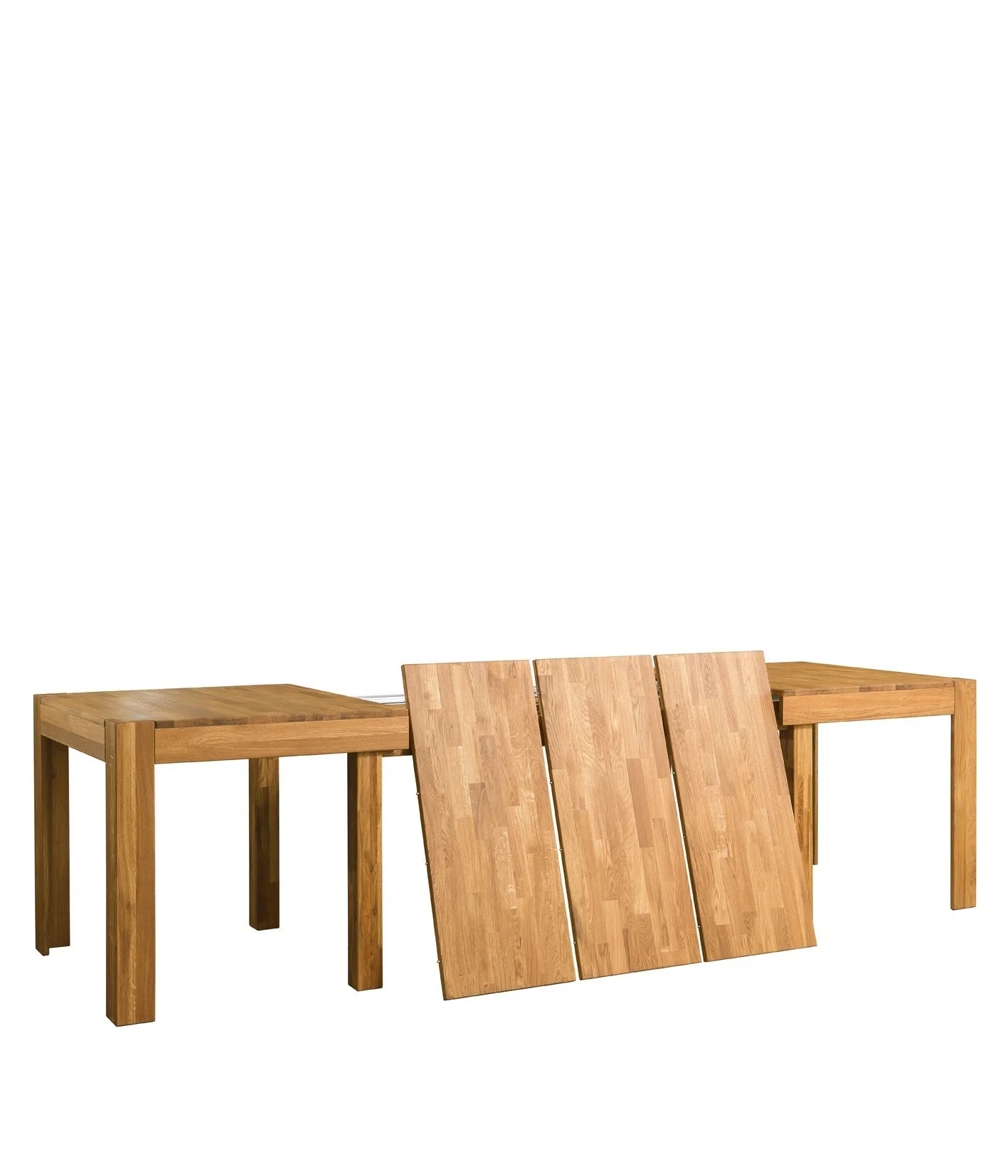 Table à manger extensible en chêne massif XL - NordicStory - Image 22