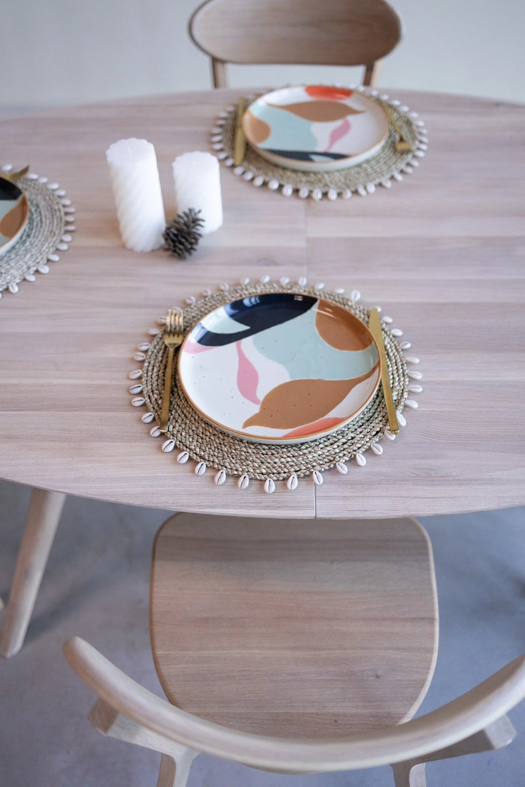 Table à manger extensible en bois massif de chêne Carmen - NordicStory - Image 15